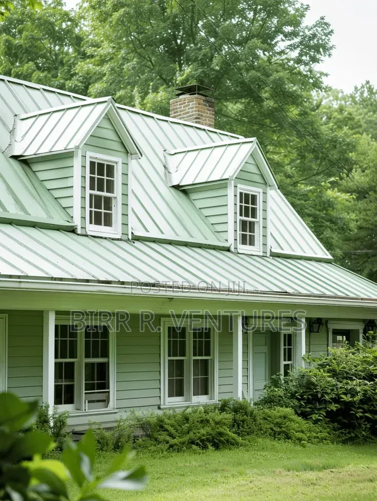 Steel Roof Installation for Buildings