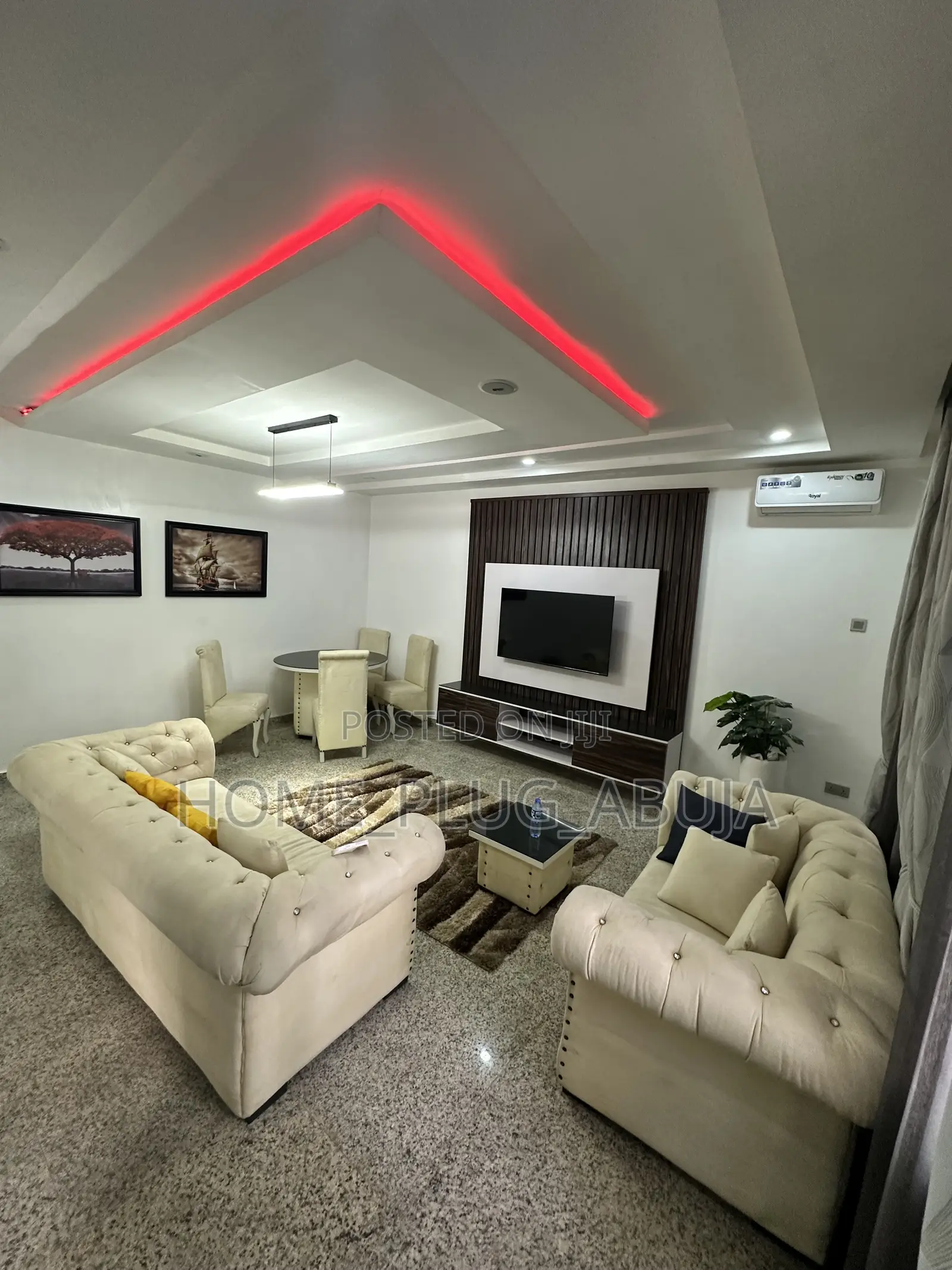 Furnished 2bdrm Block of Flats in Bookham Garden for rent