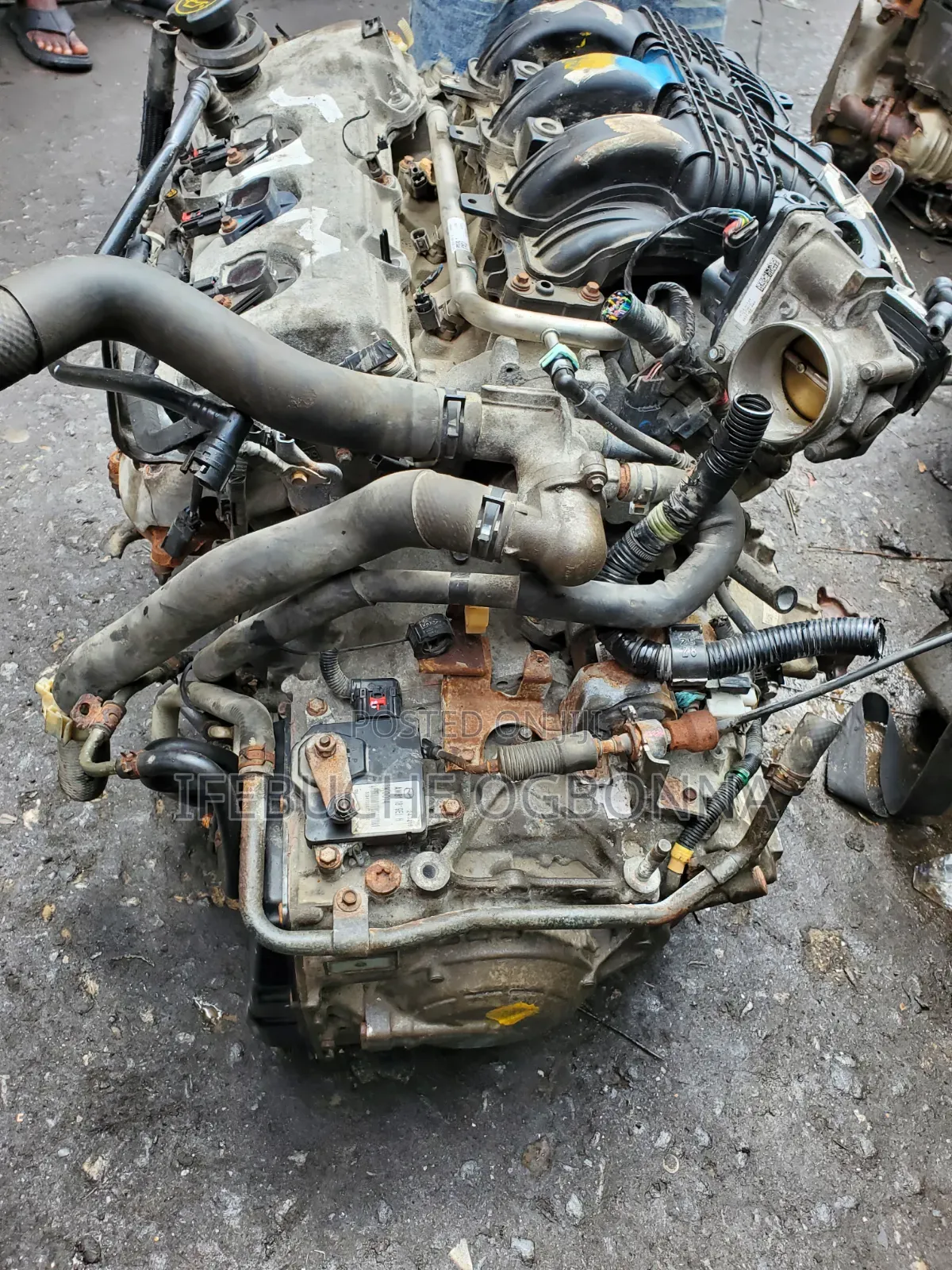 Engine and Gearbox Mazda Cx9 2008 2010 V6