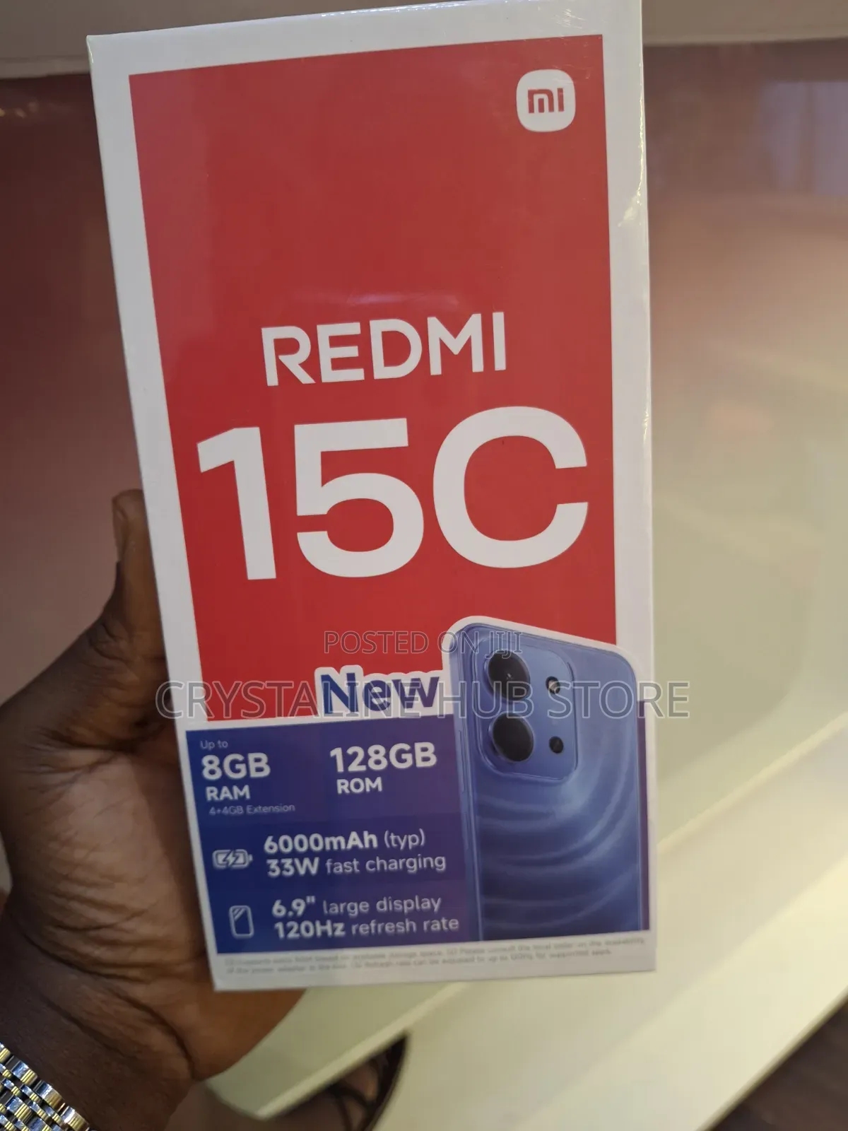 New Xiaomi Redmi 15C 4G 128 GB Black