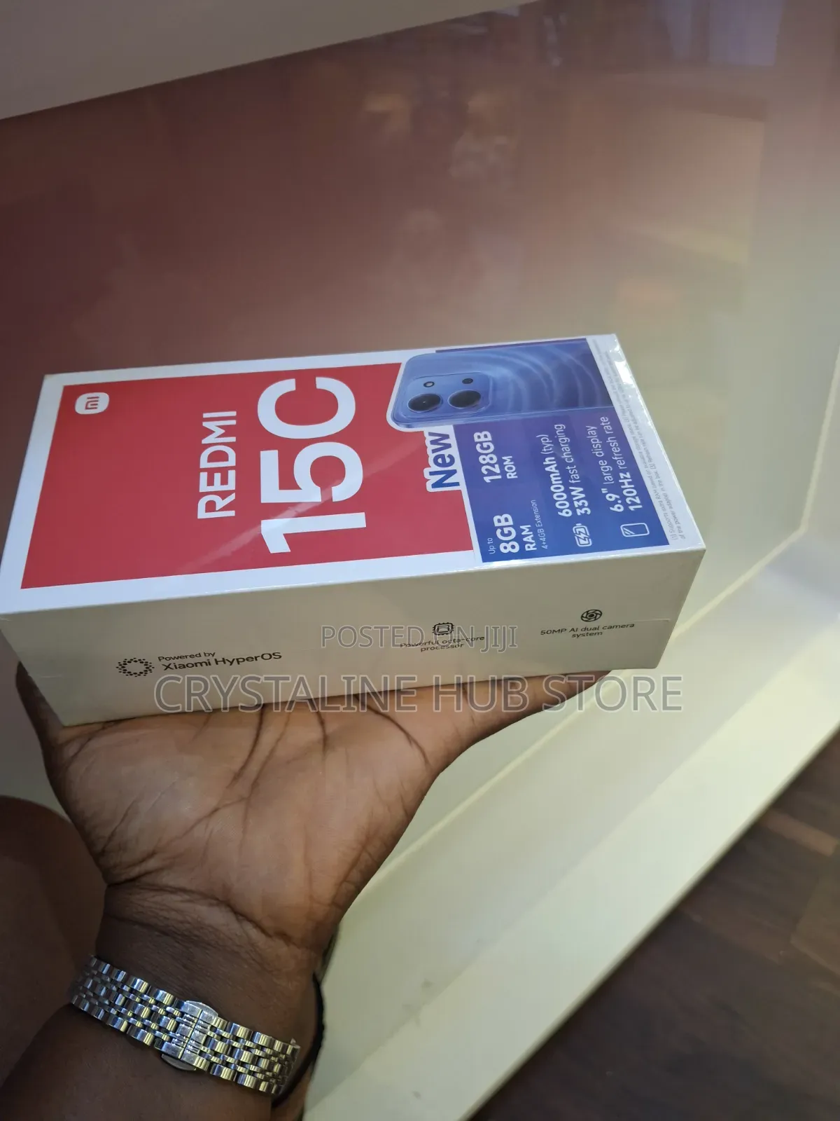 New Xiaomi Redmi 15C 4G 128 GB Black