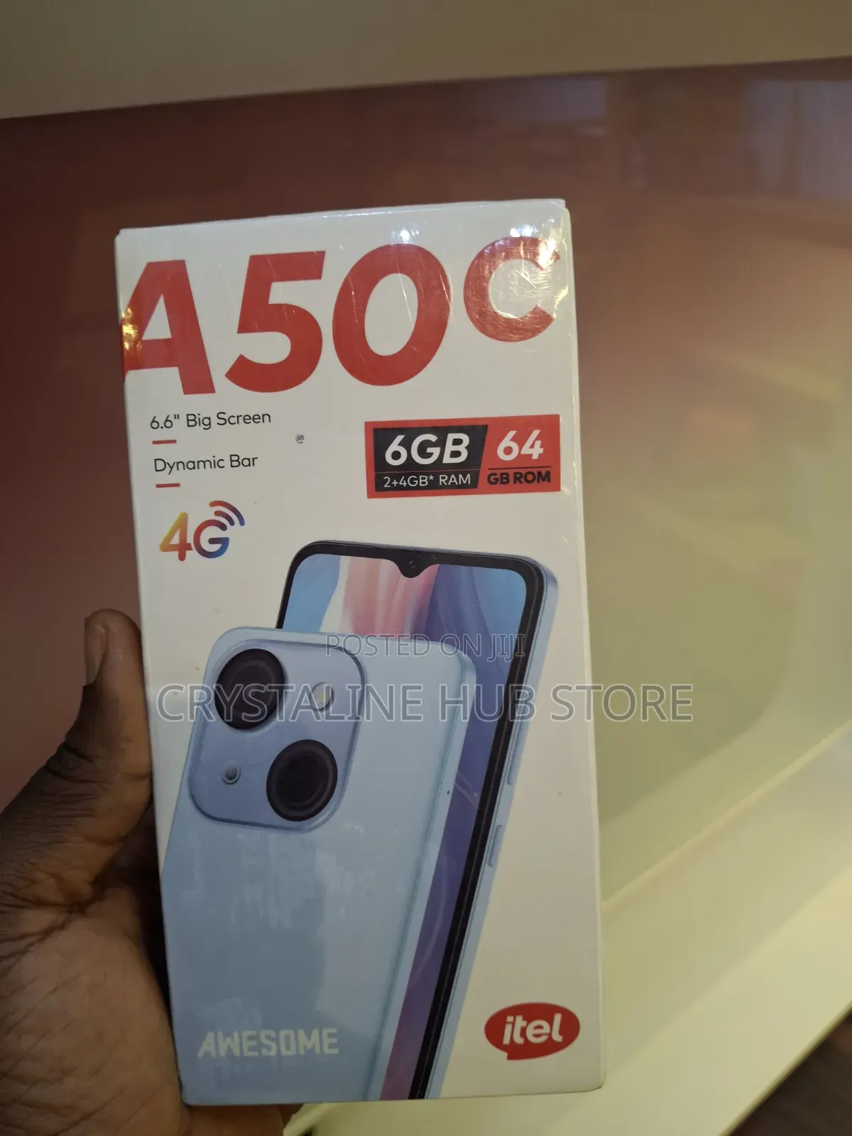 New Itel A50C 32 GB Black