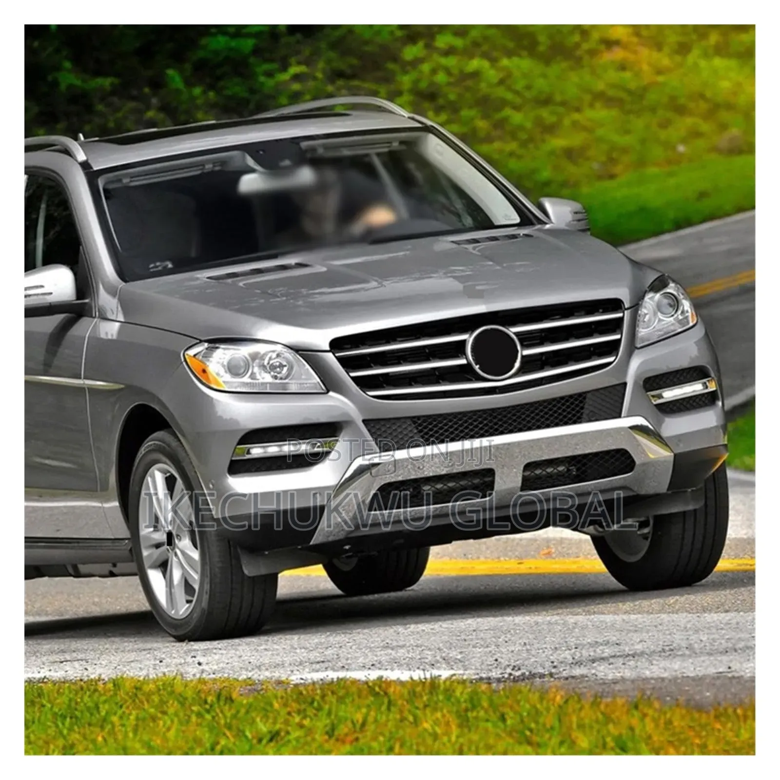 Front Bumper Crome Mercedes Benz ML350 2013 to 2015