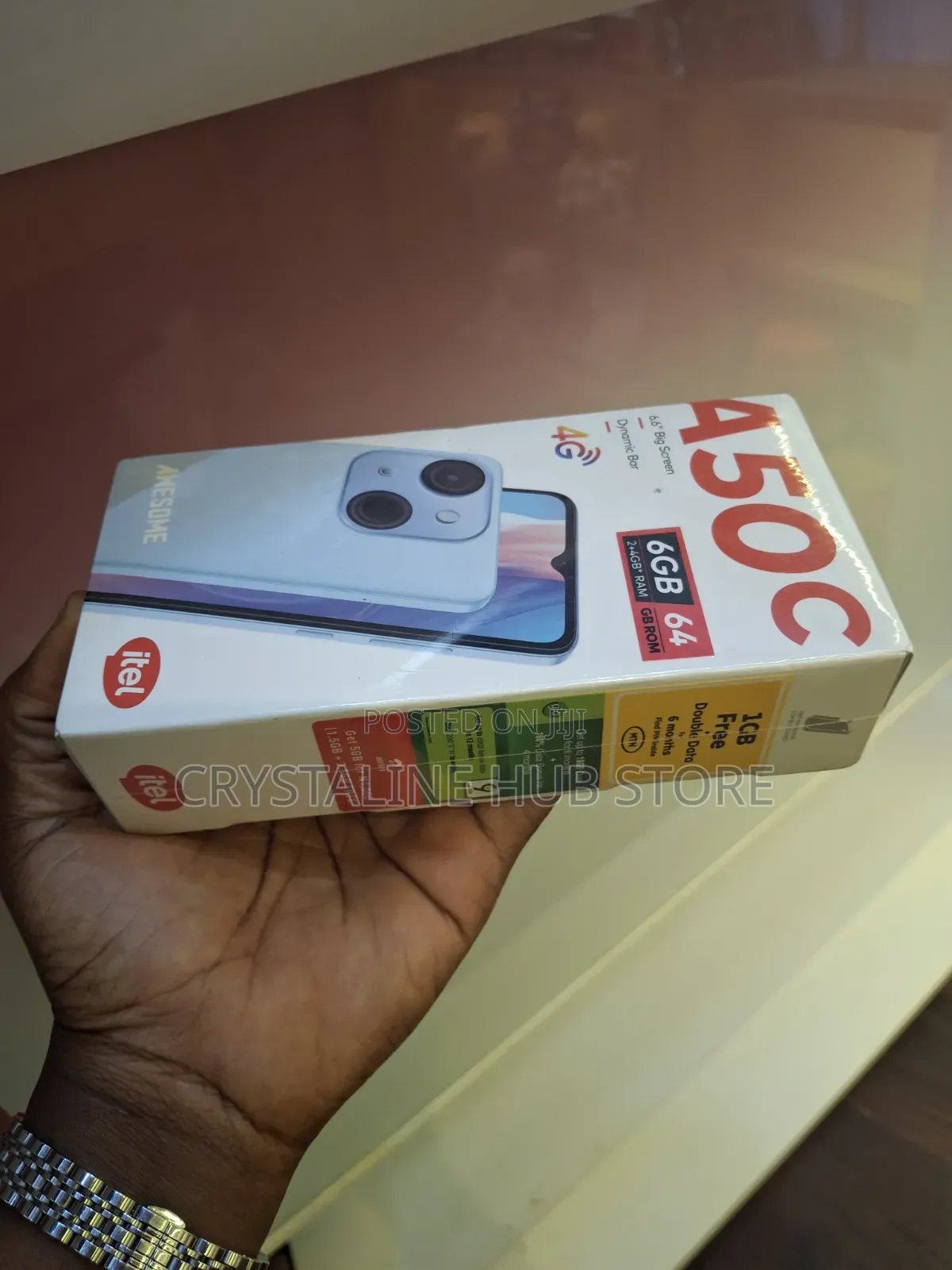 New Itel A50C 32 GB Black