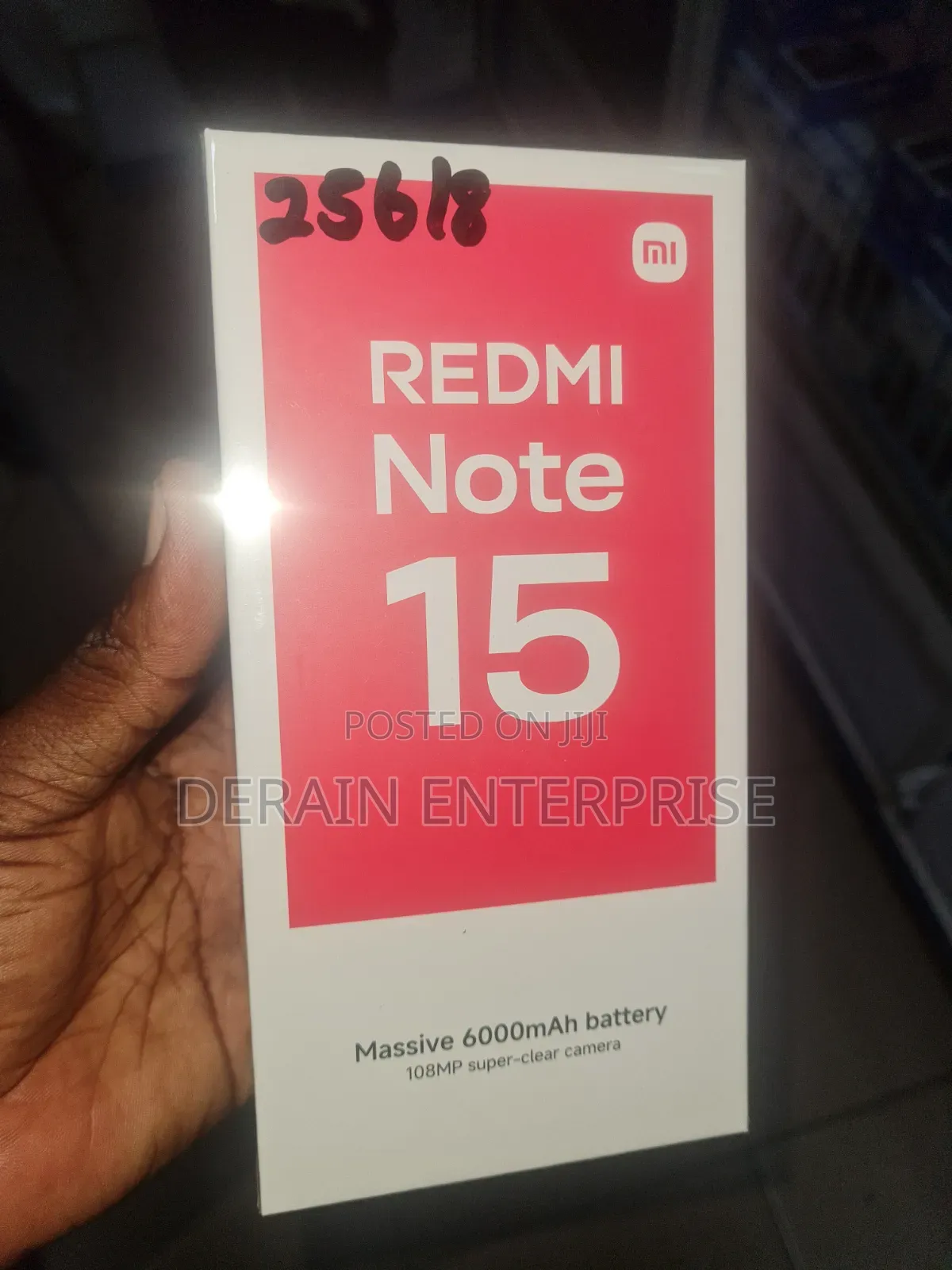New Xiaomi Redmi Note 15 256 GB Black