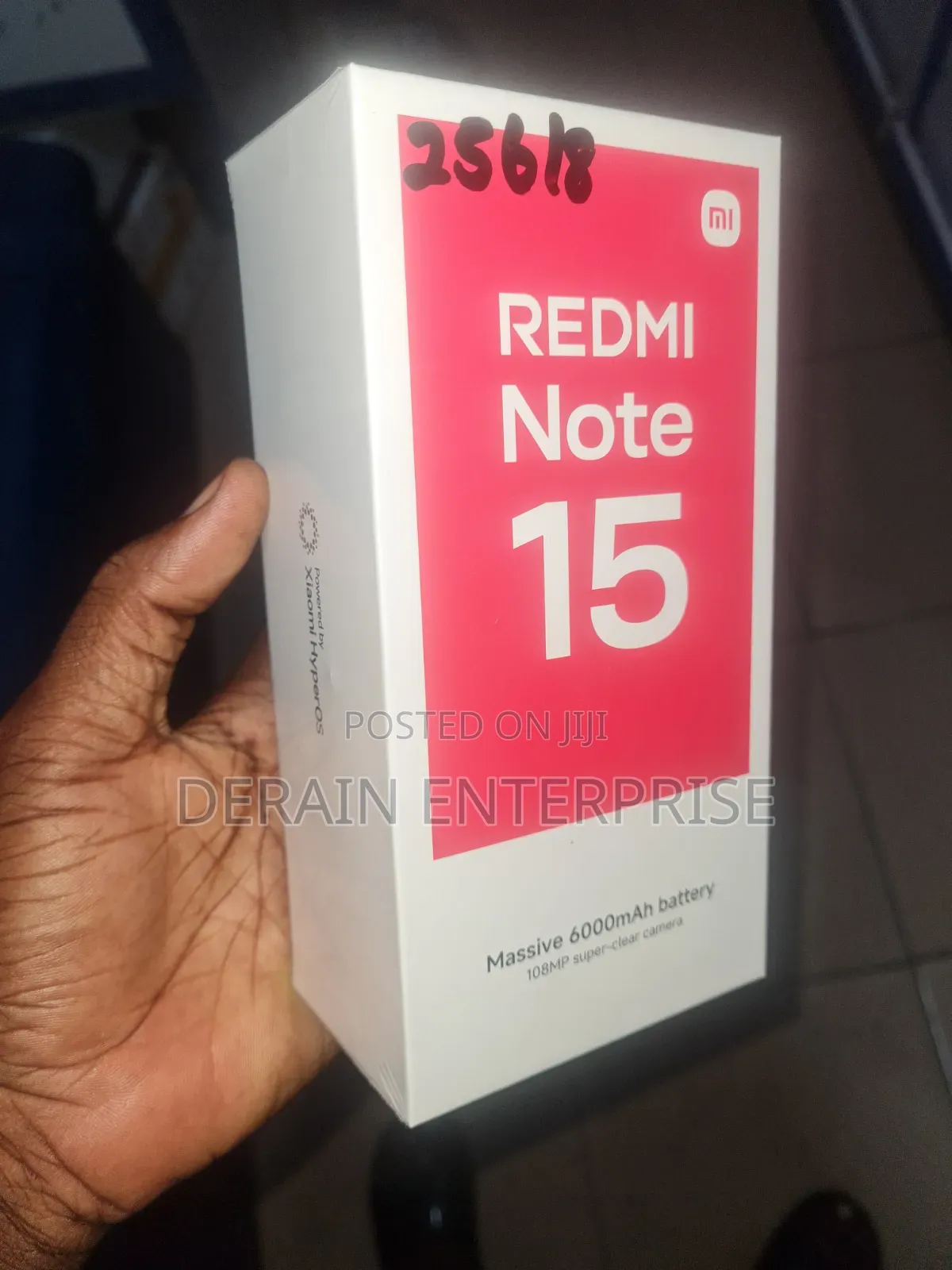 New Xiaomi Redmi Note 15 256 GB Black