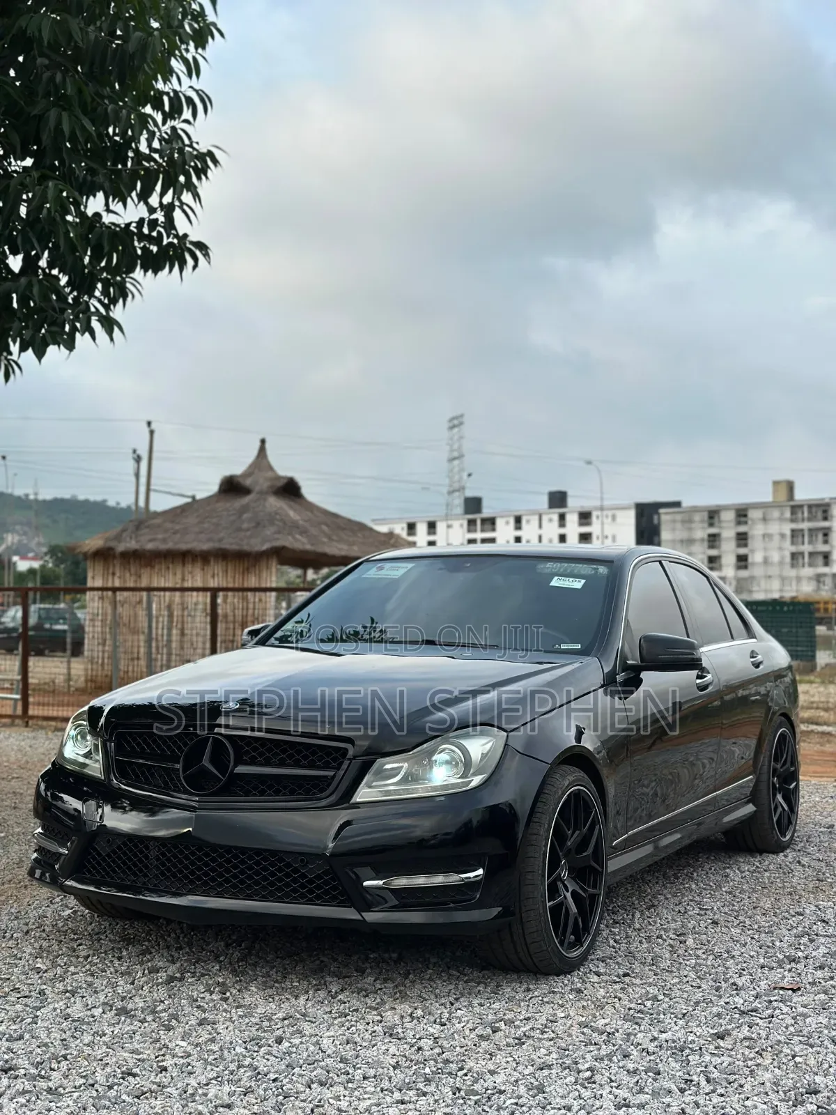 Mercedes-Benz C300 Sport 4Matic Sedan AWD (3.5L 6cyl 7A) 2014 Black