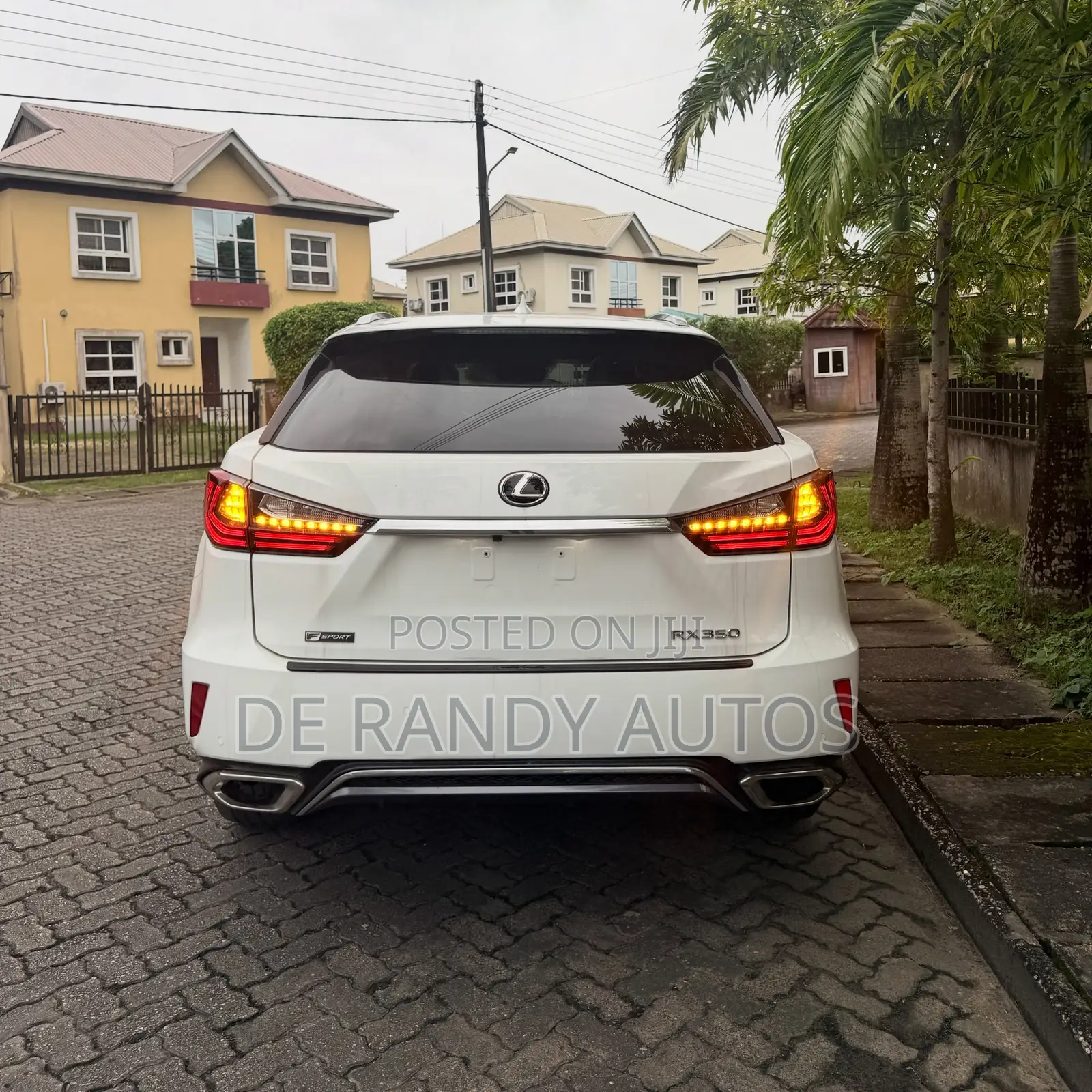 Lexus RX 350 F Sport AWD 2018 White