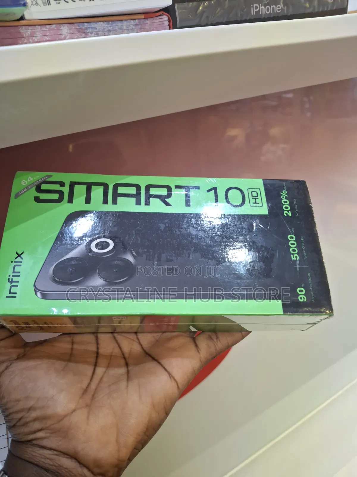 New Infinix Smart 10 HD 64 GB Black