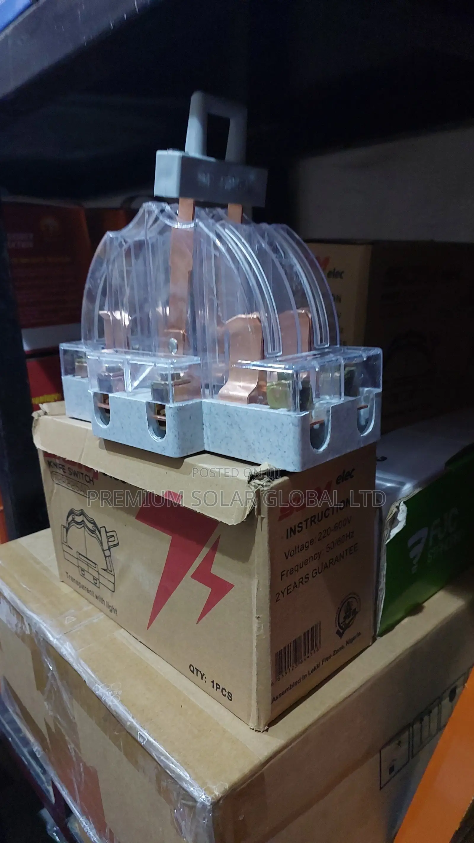 100A Change Over Knife Switch