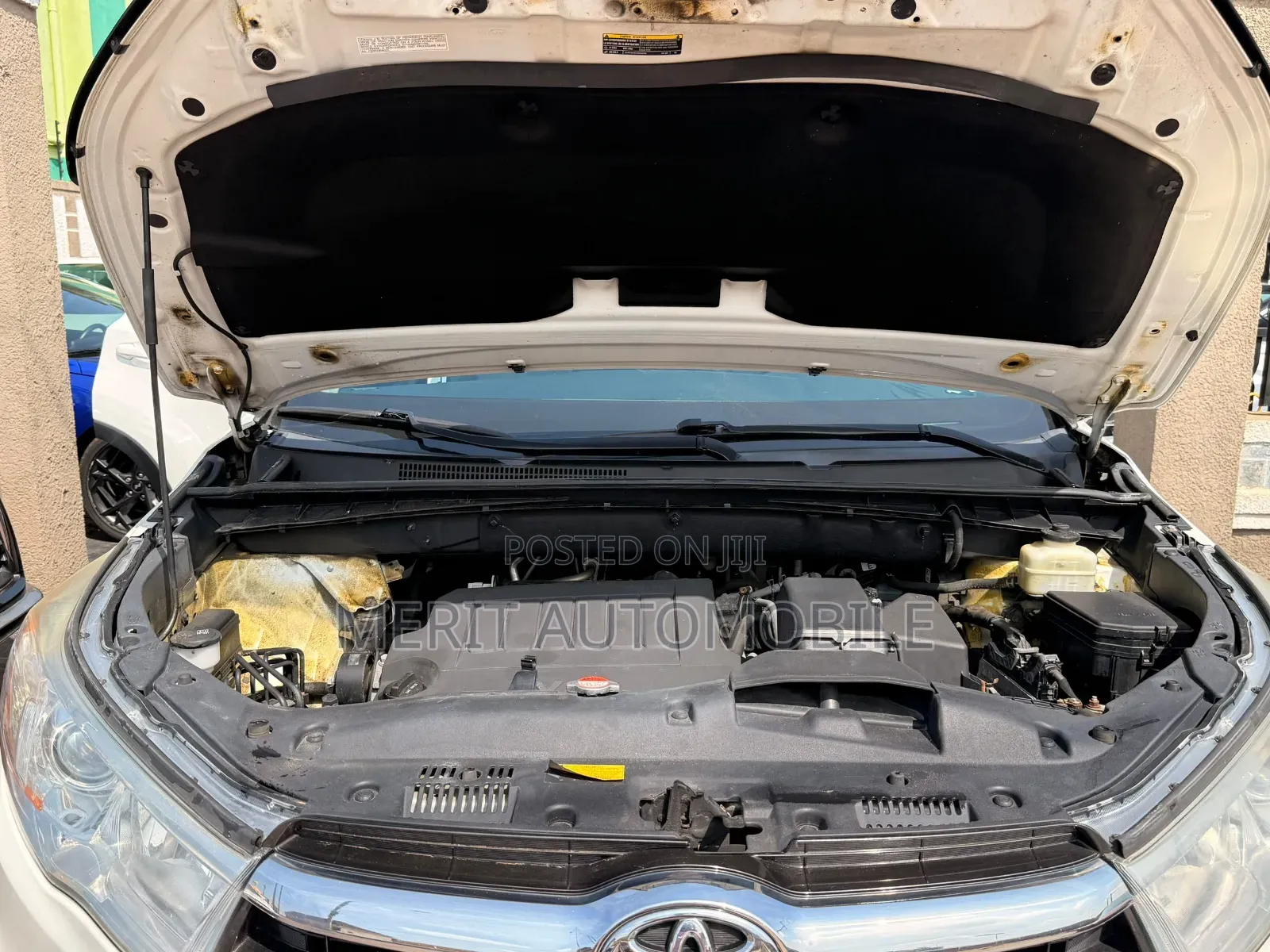 Toyota Highlander XLE V6 4x2 (3.5L 6cyl 6A) 2016 White