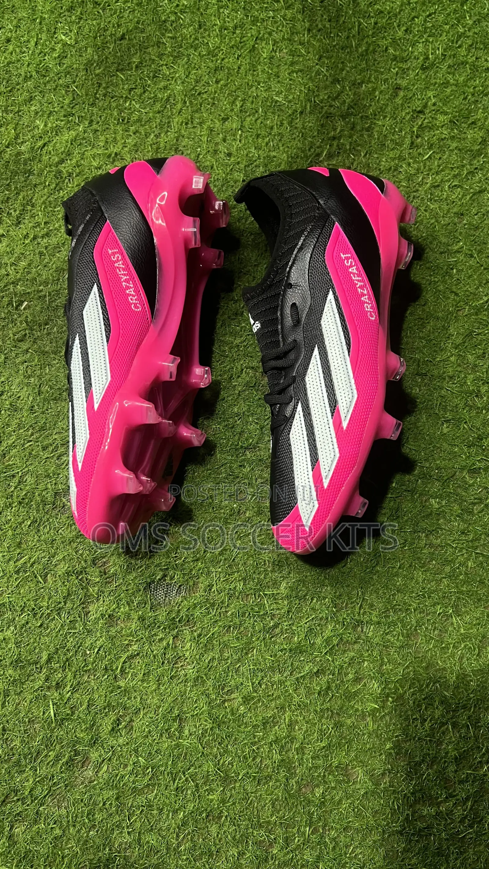 Adidas Crazyfast (Pink/Black) (39)