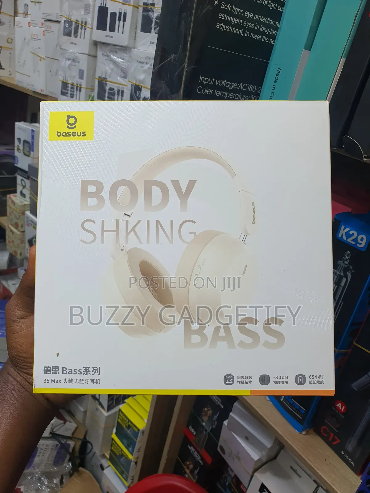 Baseus Bass 35 Max Over-Ear Wireless Headphones