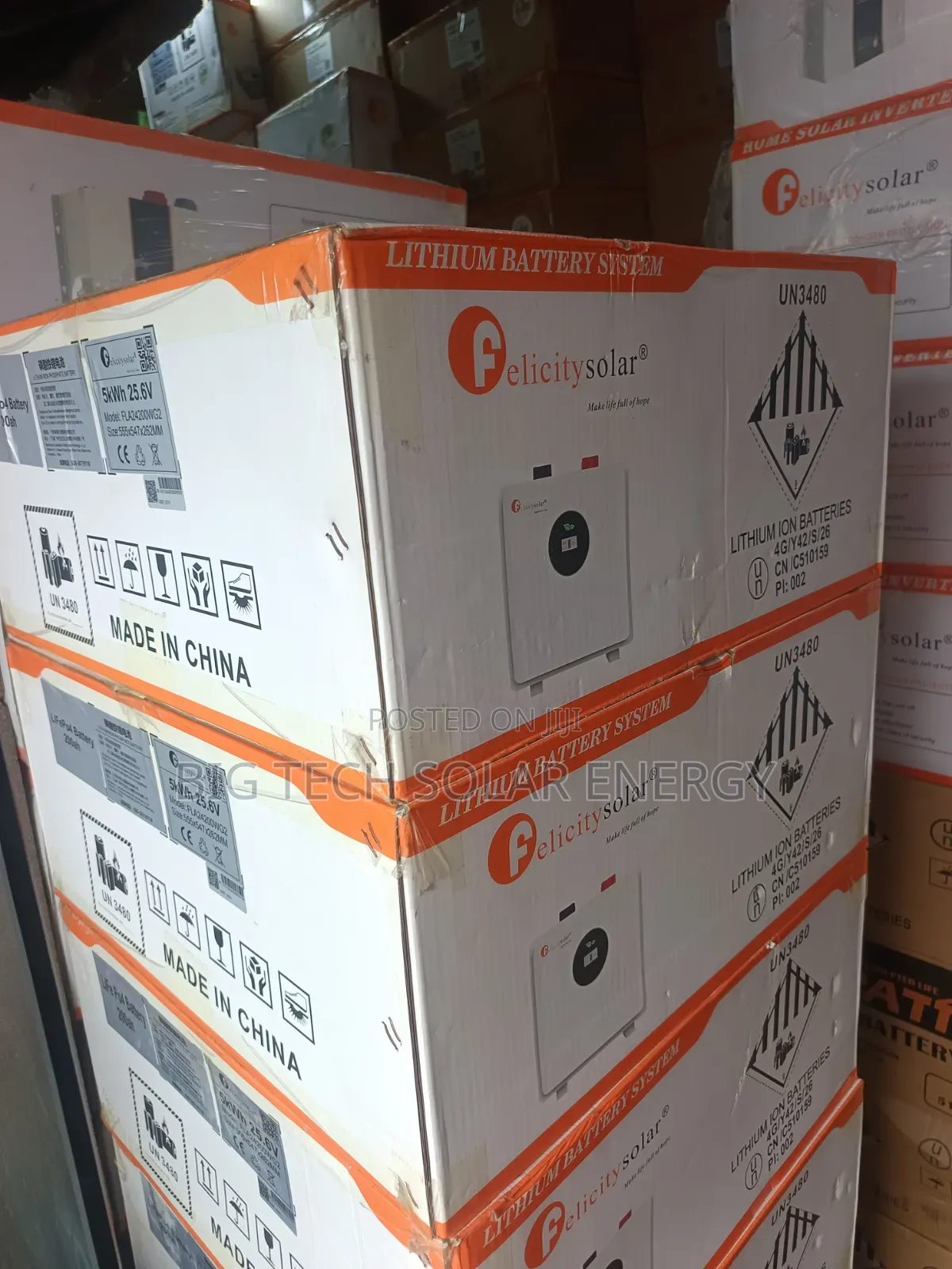5kwh 24v Felicity Lithium Ion Battery