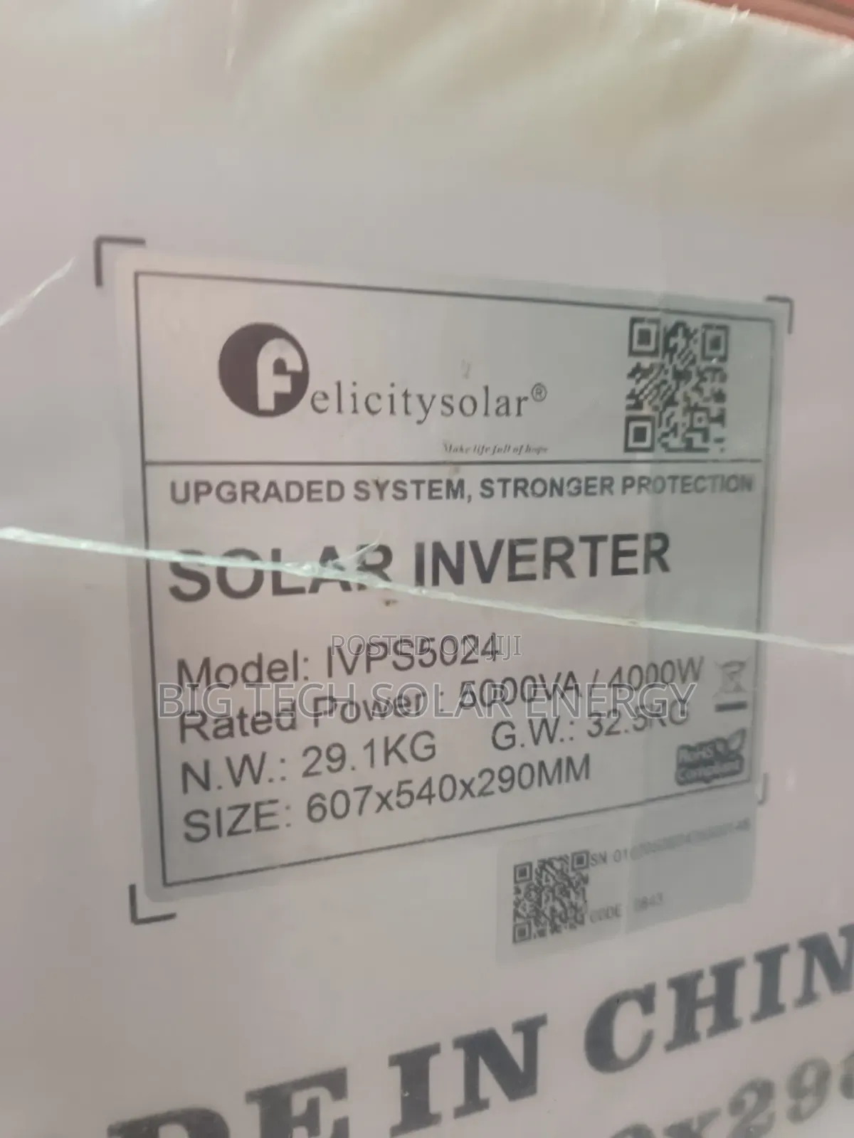 5kva 24v Felicity Inverter Ivps