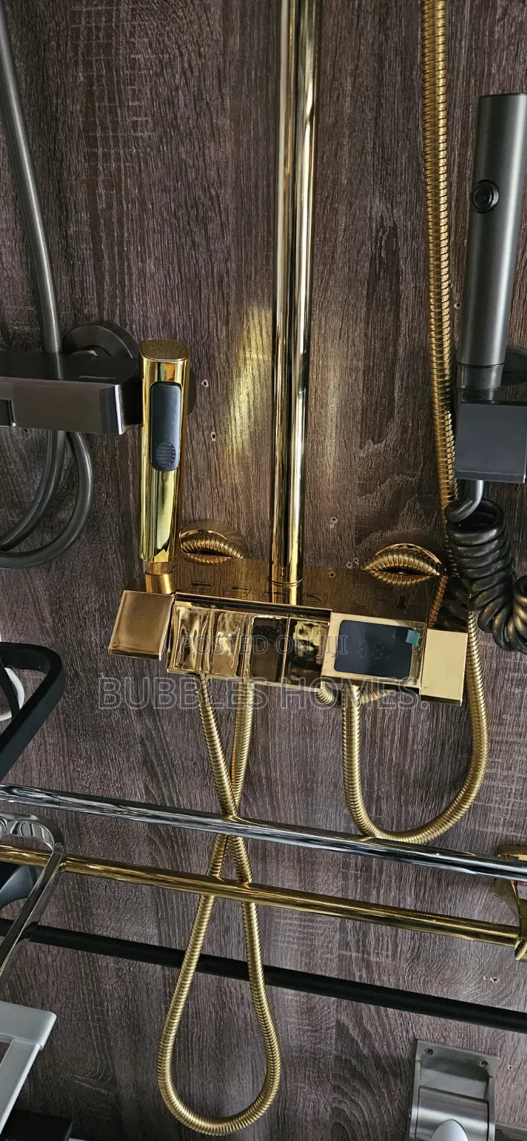 Gold Shower Mixer