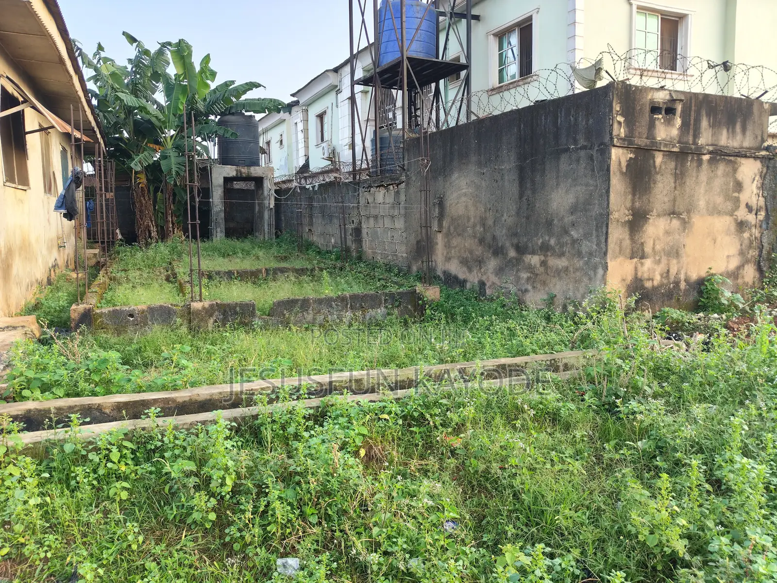 Small Plot of Land With 1 Bedroom Foundation