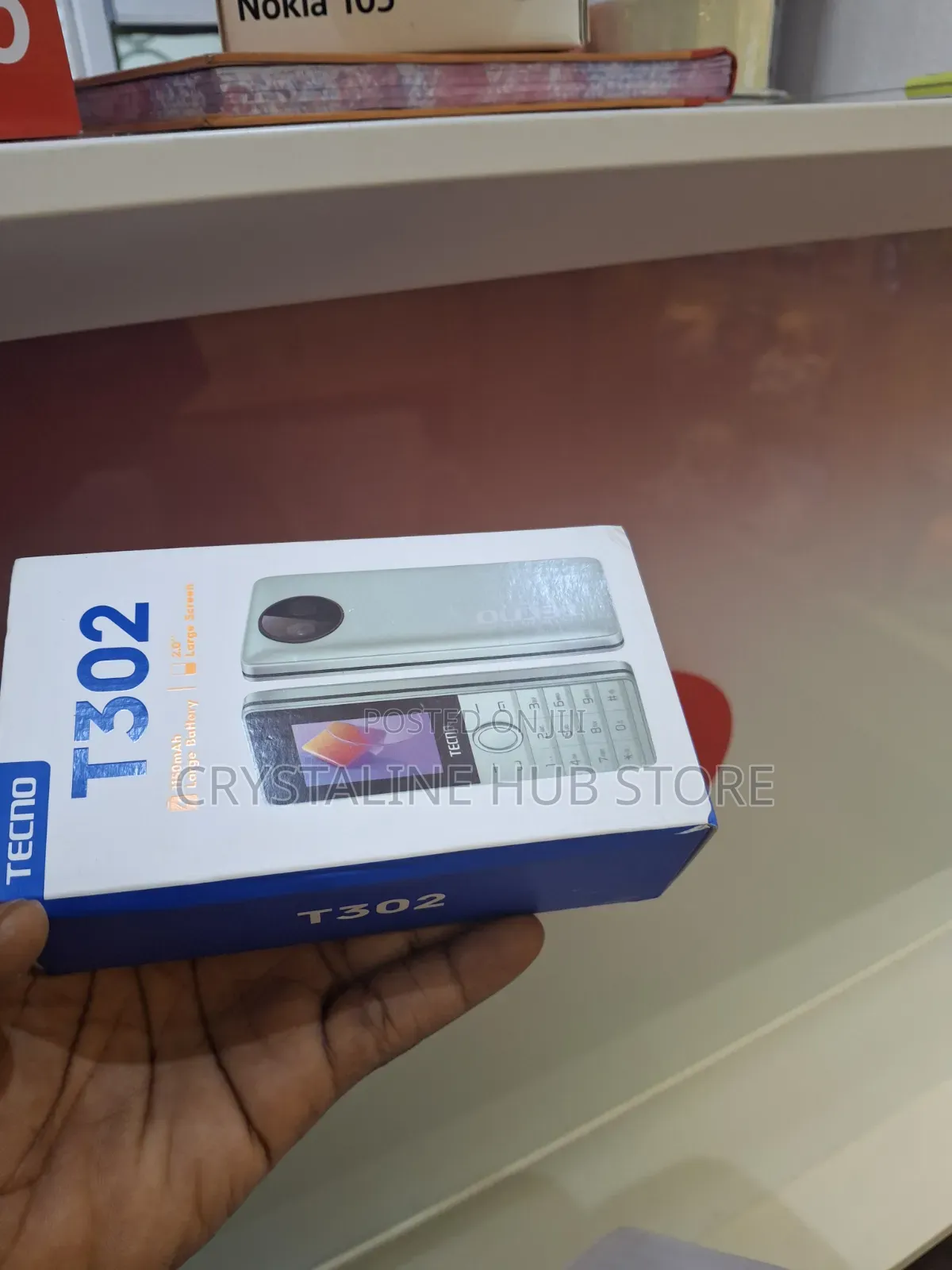 New Tecno T302 Black
