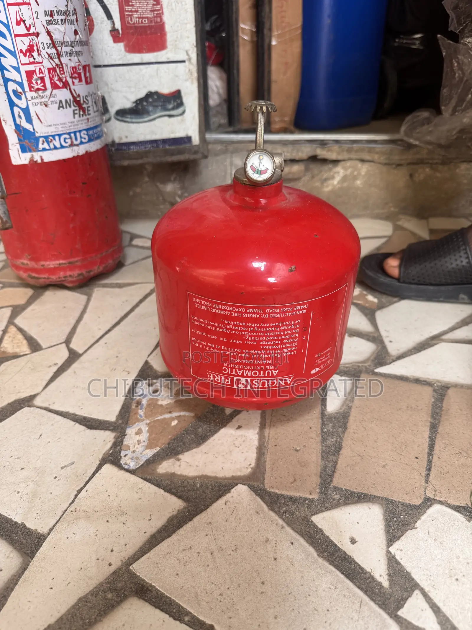 Hanging Type Dry Powder Fire Extinguisher 6kg