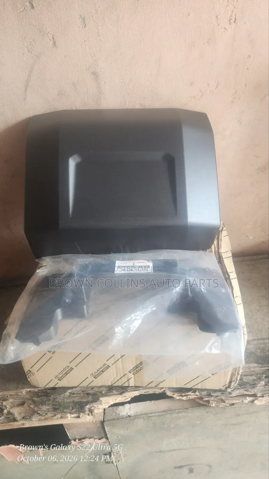 Back Bumper Toll Cover and Hanger Prado 2023-2026