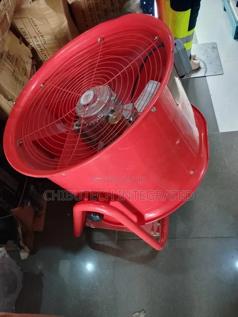 Portable Industrial Axial Ventilation Drum Fan 24 Inches