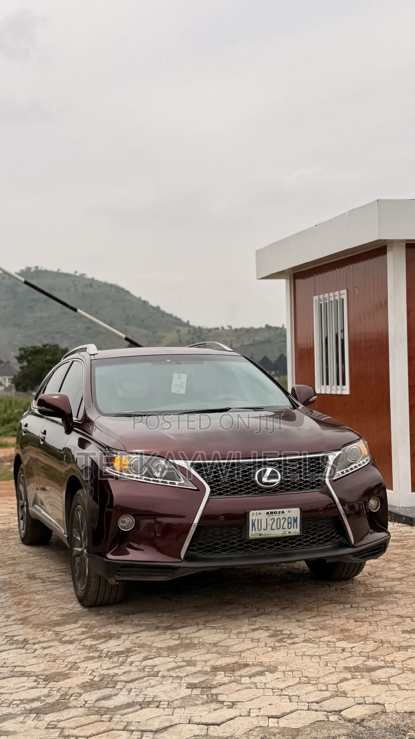 Lexus RX 350 F SPORT AWD 2013 Red