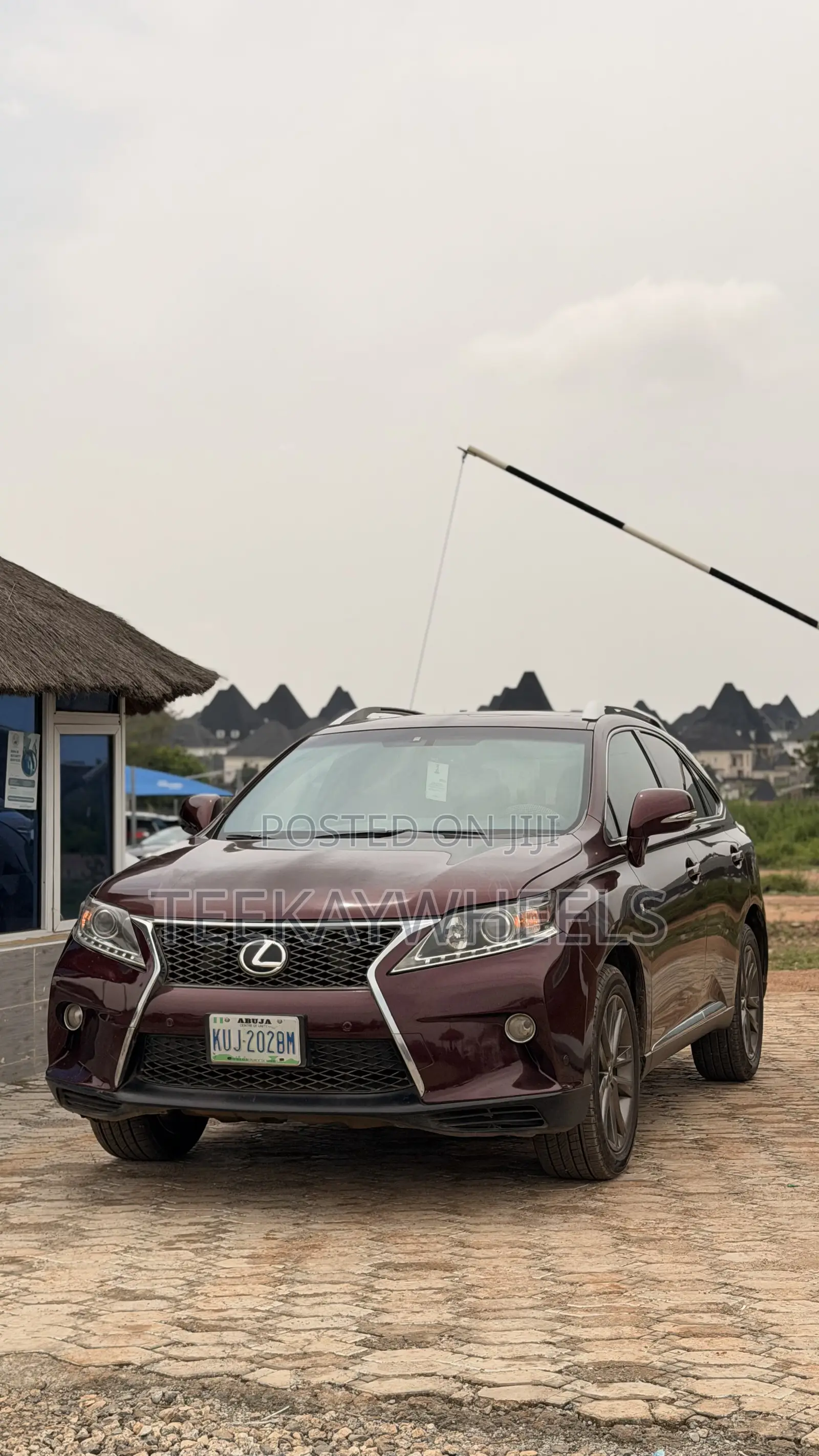 Lexus RX 350 F SPORT AWD 2013 Red