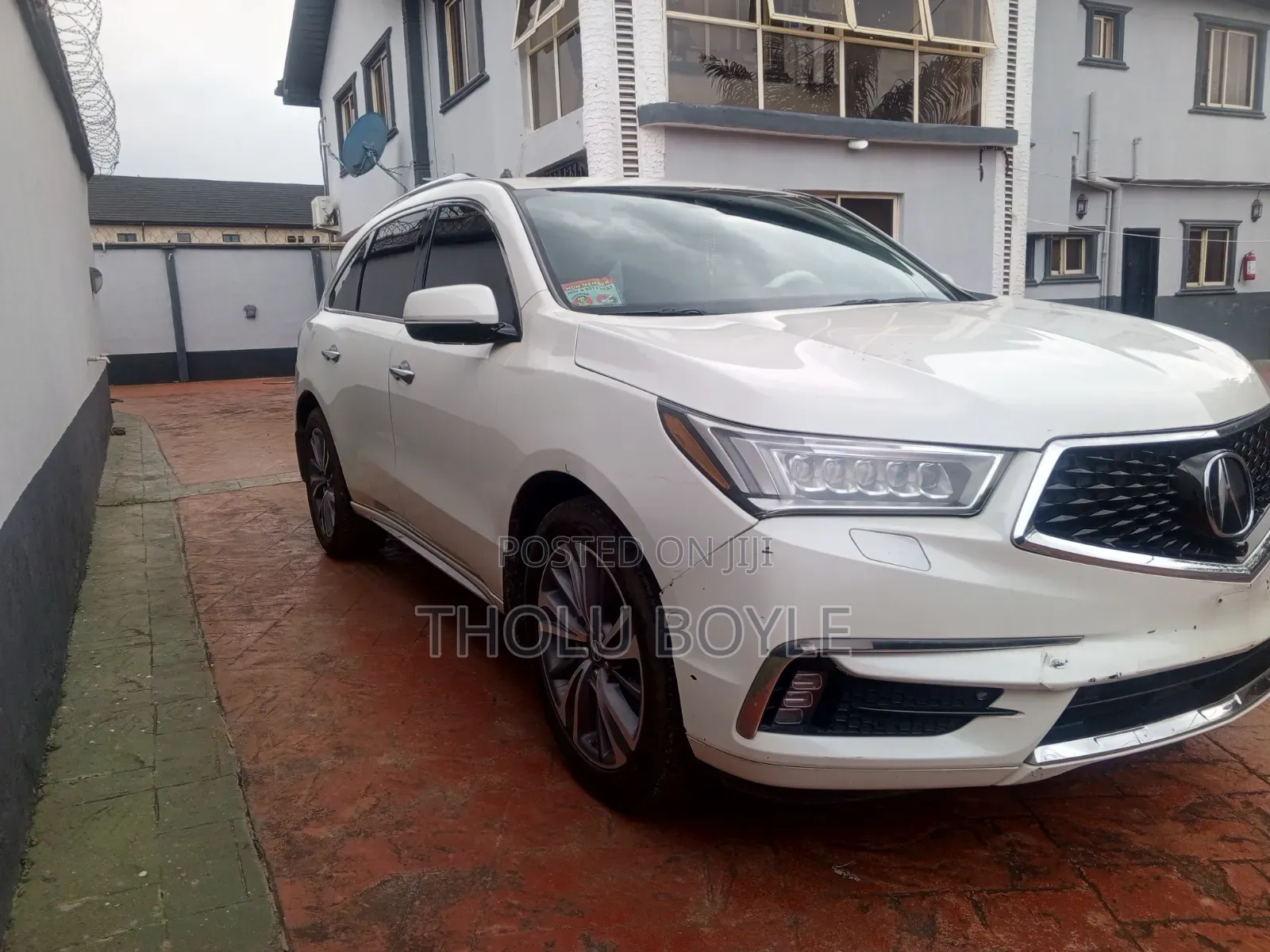 Acura MDX w/Technology & Ent. Pkgs SH-AWD 2018 White