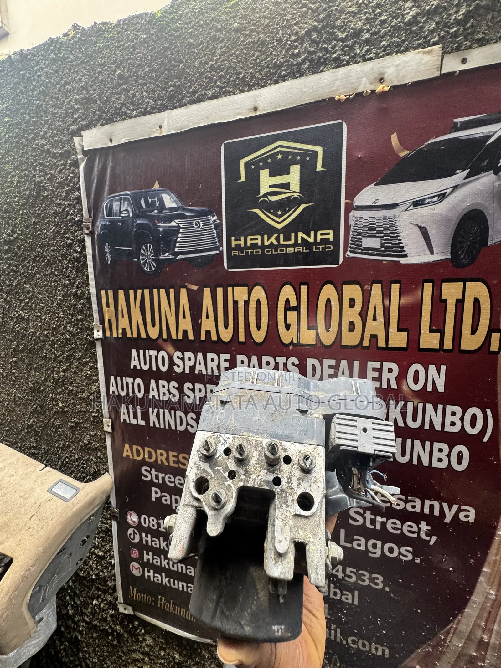 2007 Lexus RX350 ABS Module – Good Tokunbo