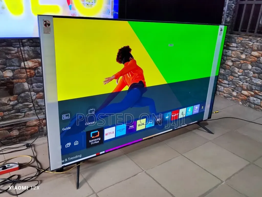 75" Samsung Qled 4k Q60t Bezel-Less Screen Smart TV 2020model