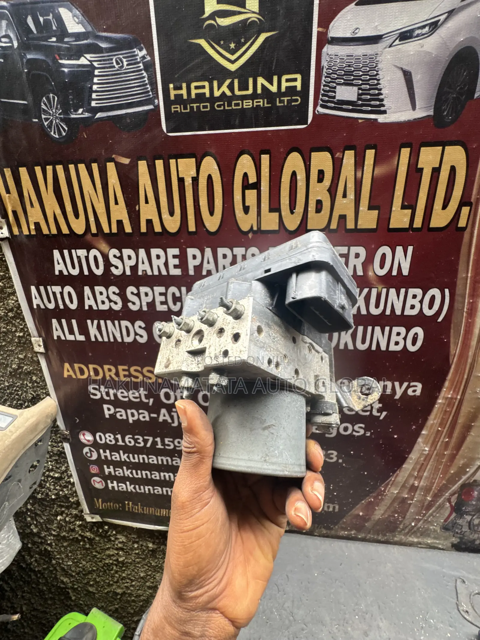 Toyota Tacoma 2013–2014 ABS Module – Tokunbo