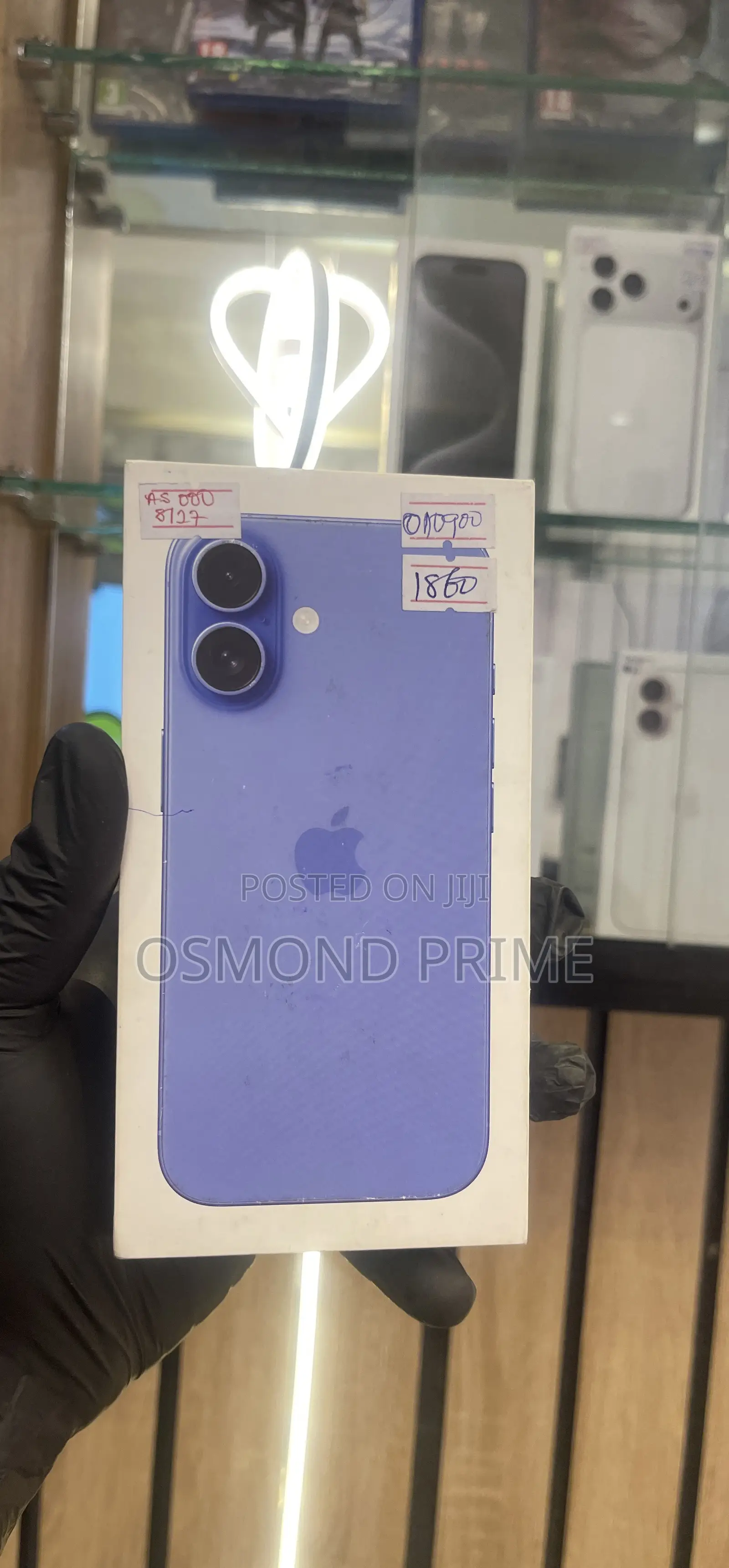 New Apple iPhone 16 128 GB Blue