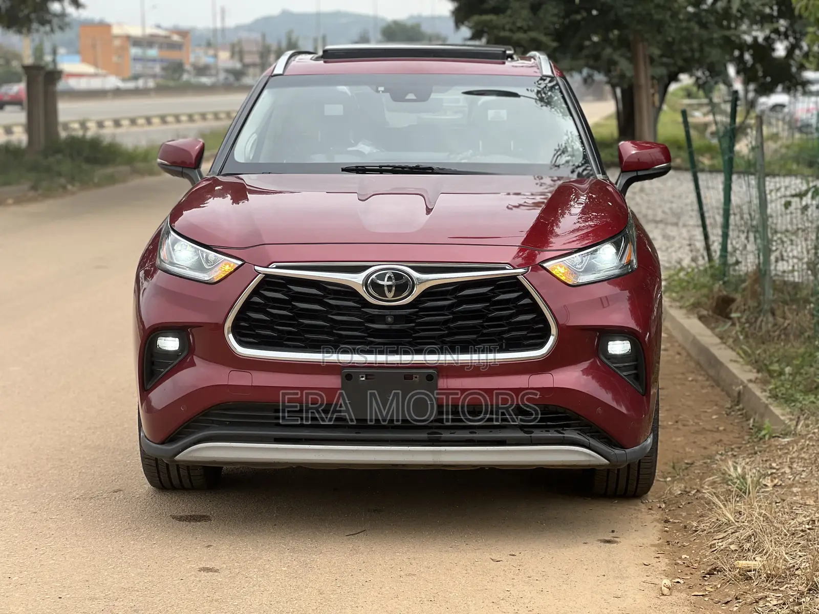 Toyota Highlander Platinum 2021 Red