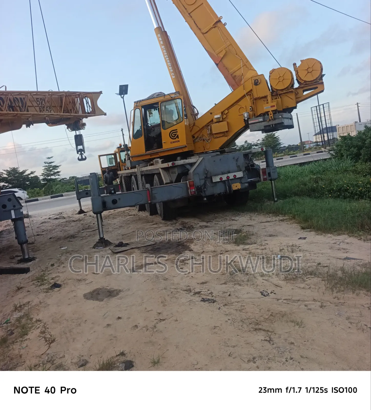 80tons Grove Motorize Crane