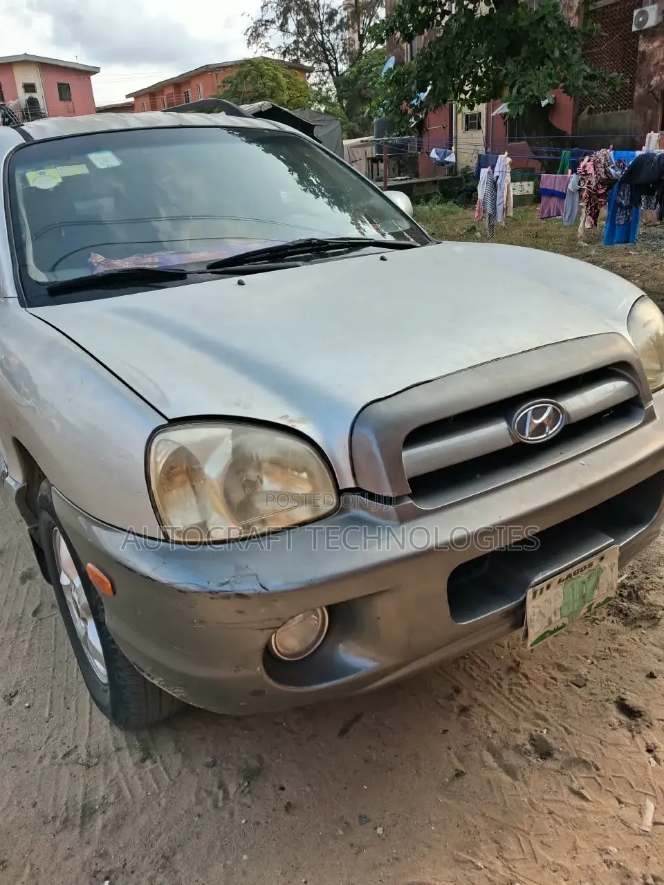 Hyundai Santa Fe 2004 Silver