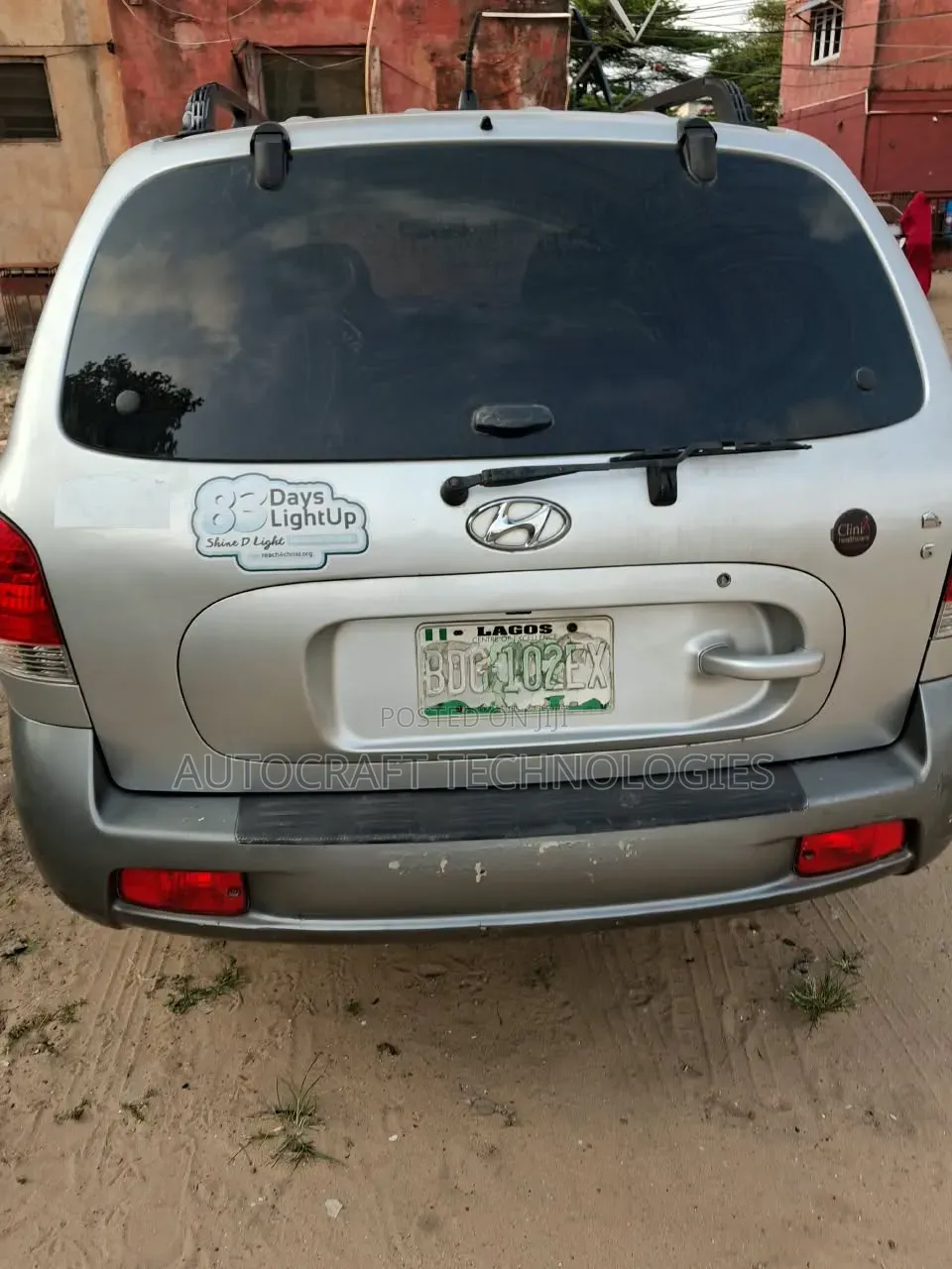 Hyundai Santa Fe 2004 Silver
