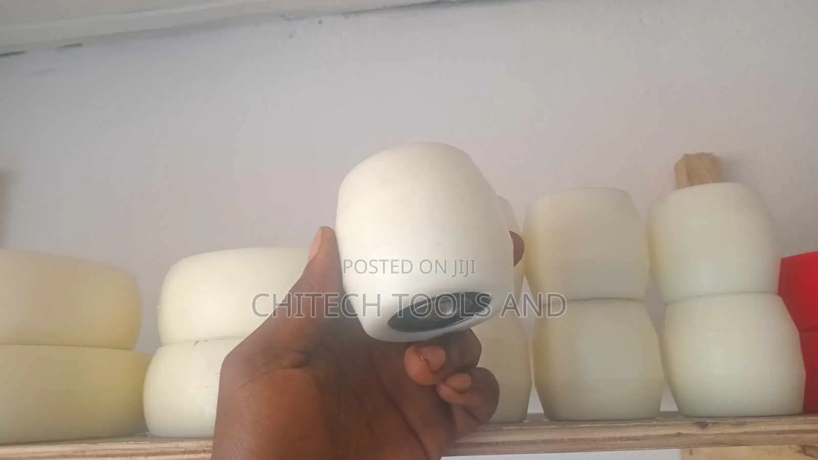 Heavy Duty White Nylon Pallet Jack Load Wheels With Bearings (Brand Ne