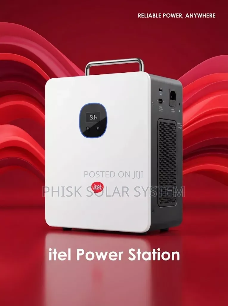 iTel Power Tank 500watt Inverter + Battery Solar Power Station 3 in 1