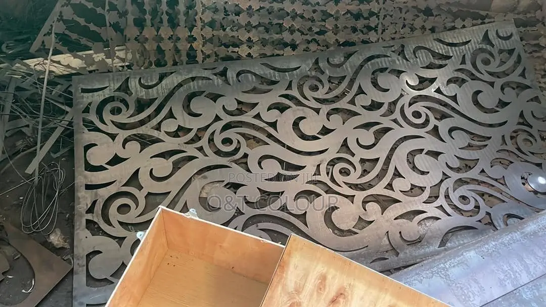 Laser Cut Design Plate 4x8 Feet,2mm Full Thickness