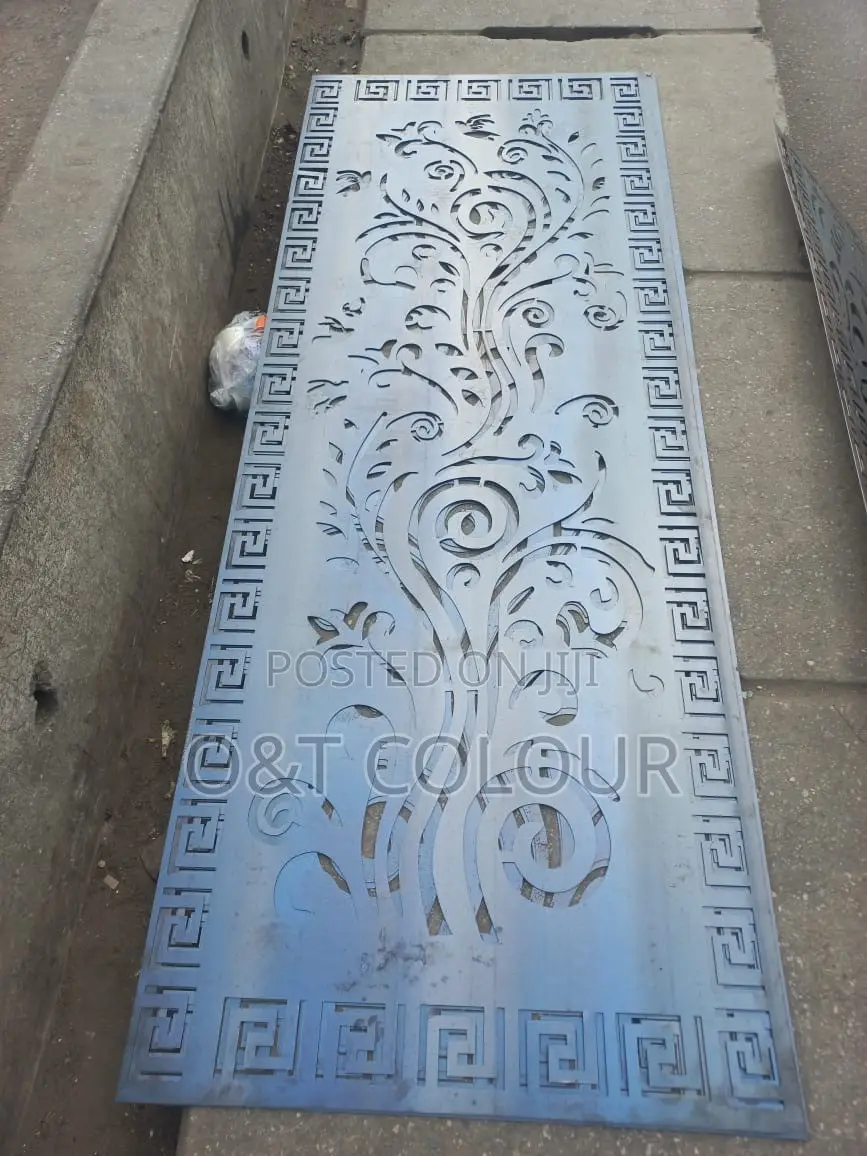 Laser Cut Design Plate 4x8 Feet,2mm Full Thickness