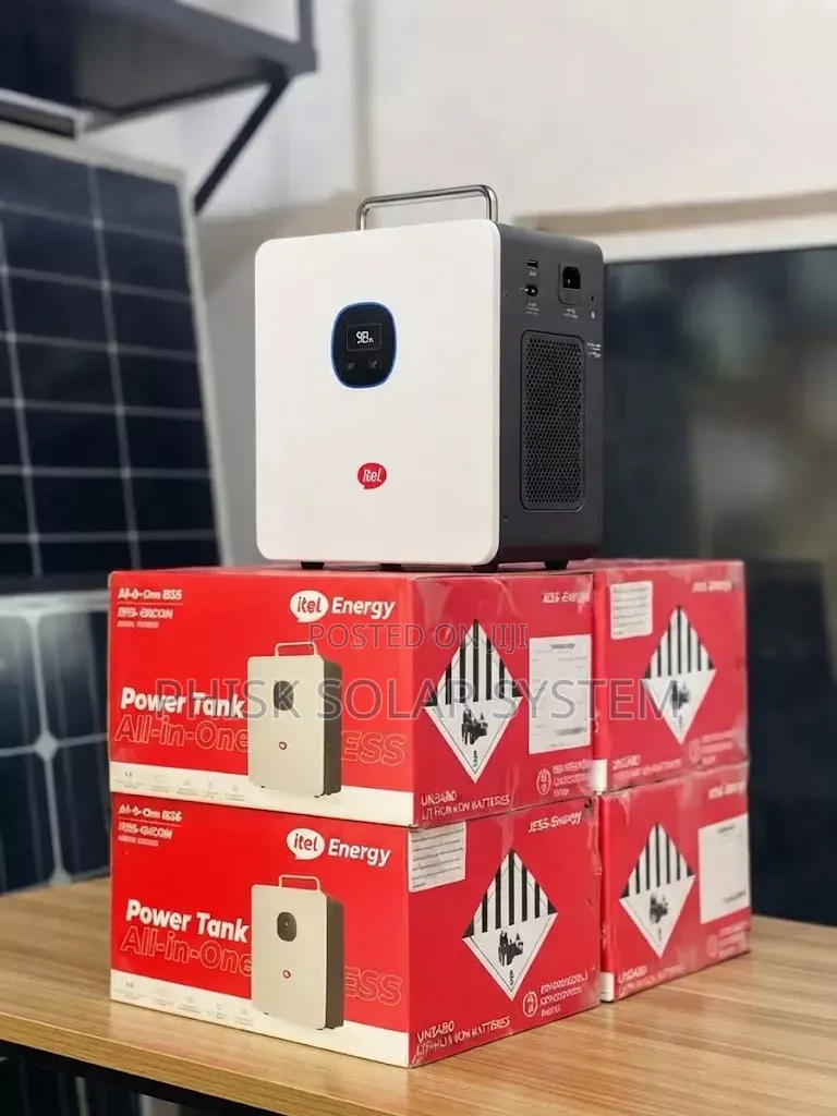 Itel 500W Solar Gen 1000Wh + LiFePO4 Lithium Battery
