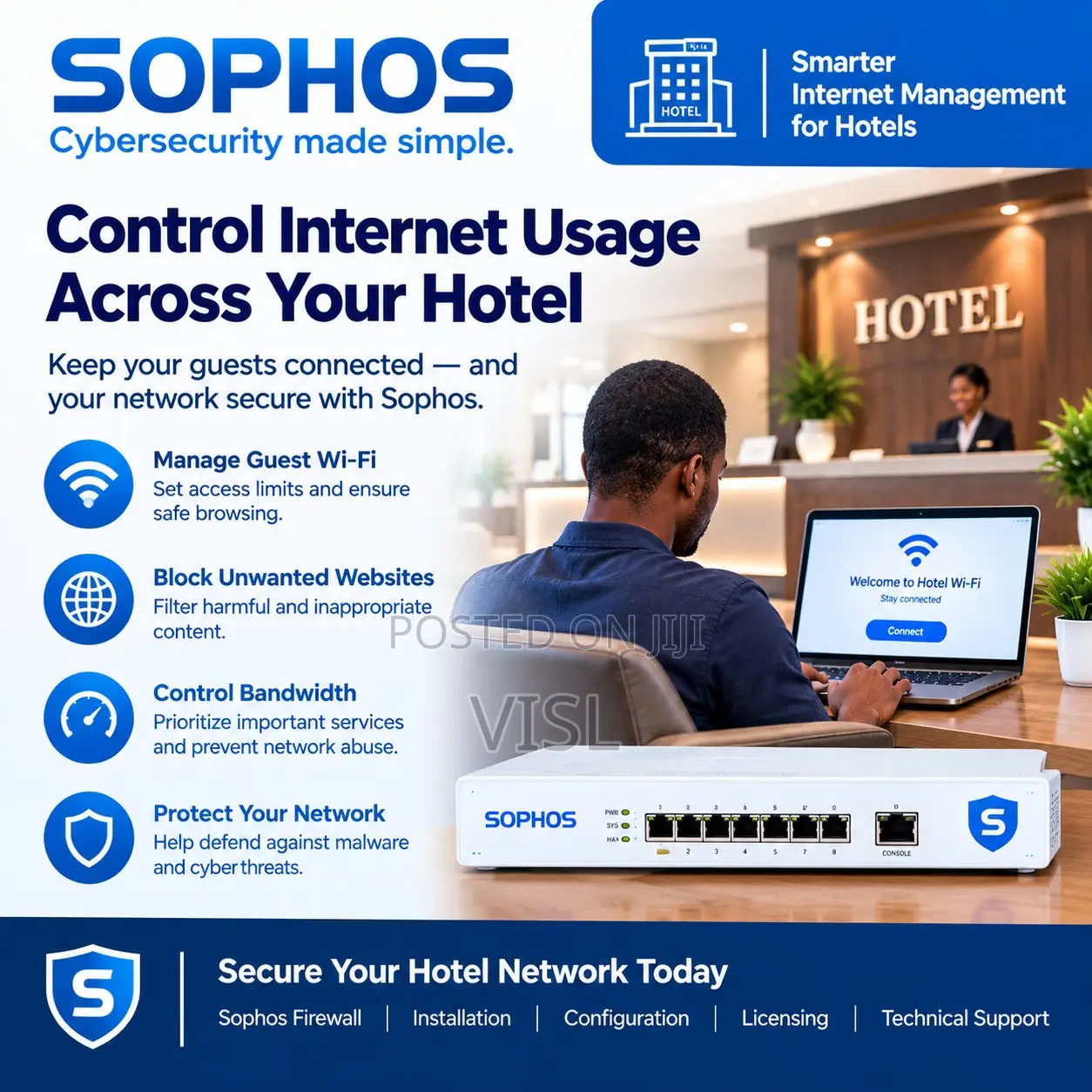 Control Internet Usage Across Your Hotel