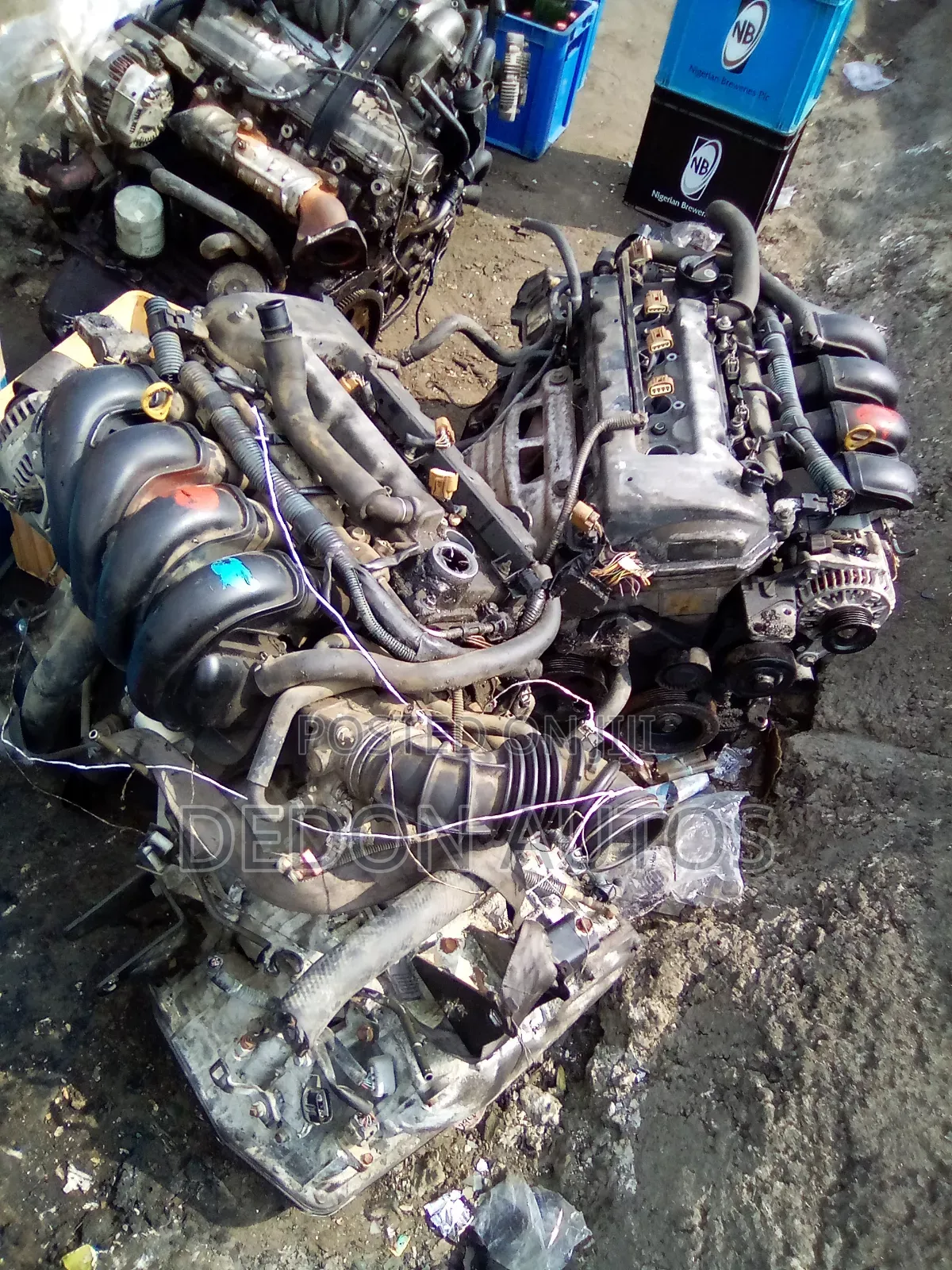 Engine and Gearbox for Toyota Matrix 2003-2008.