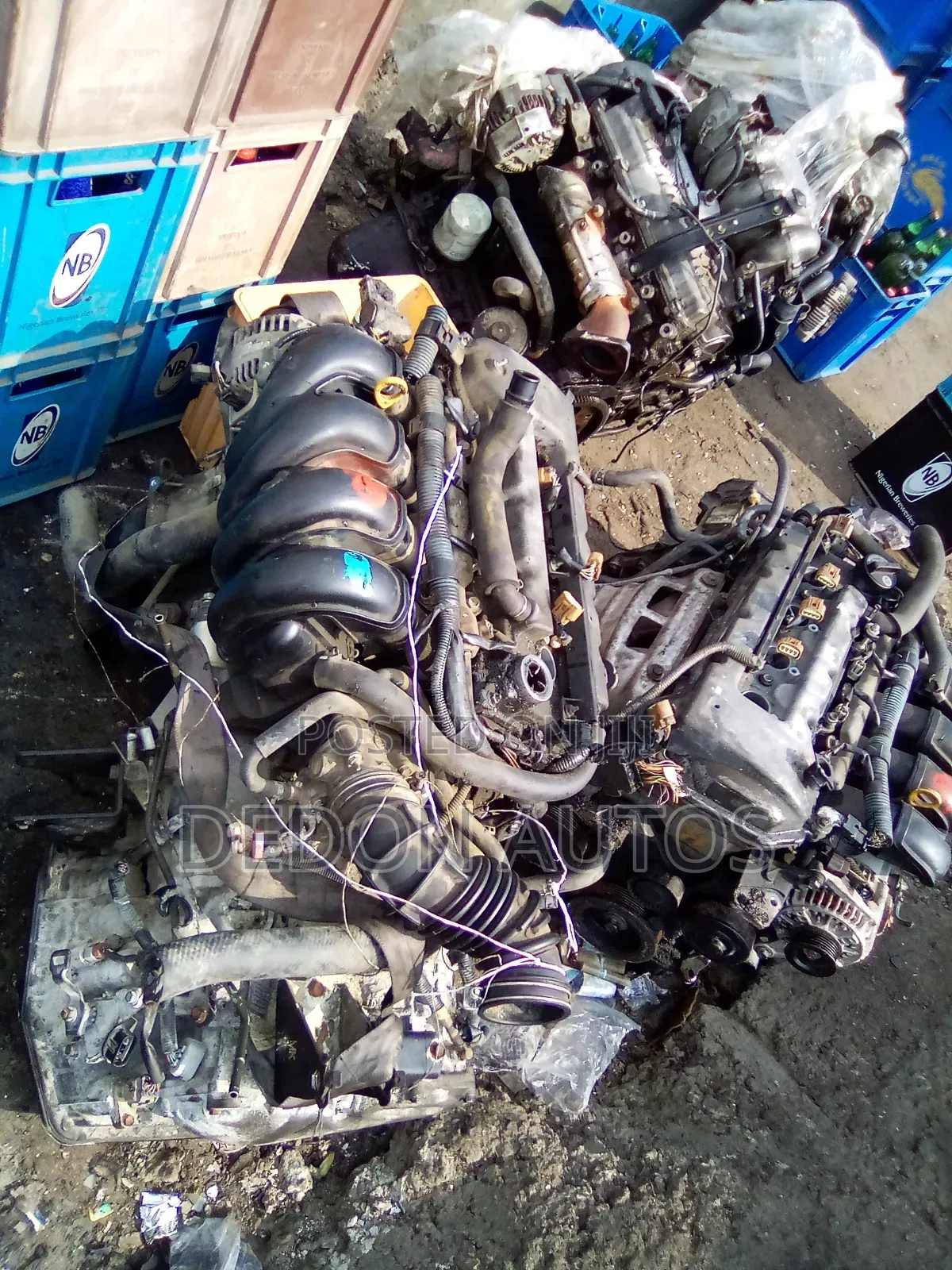 Engine and Gearbox for Toyota Matrix 2003-2008.