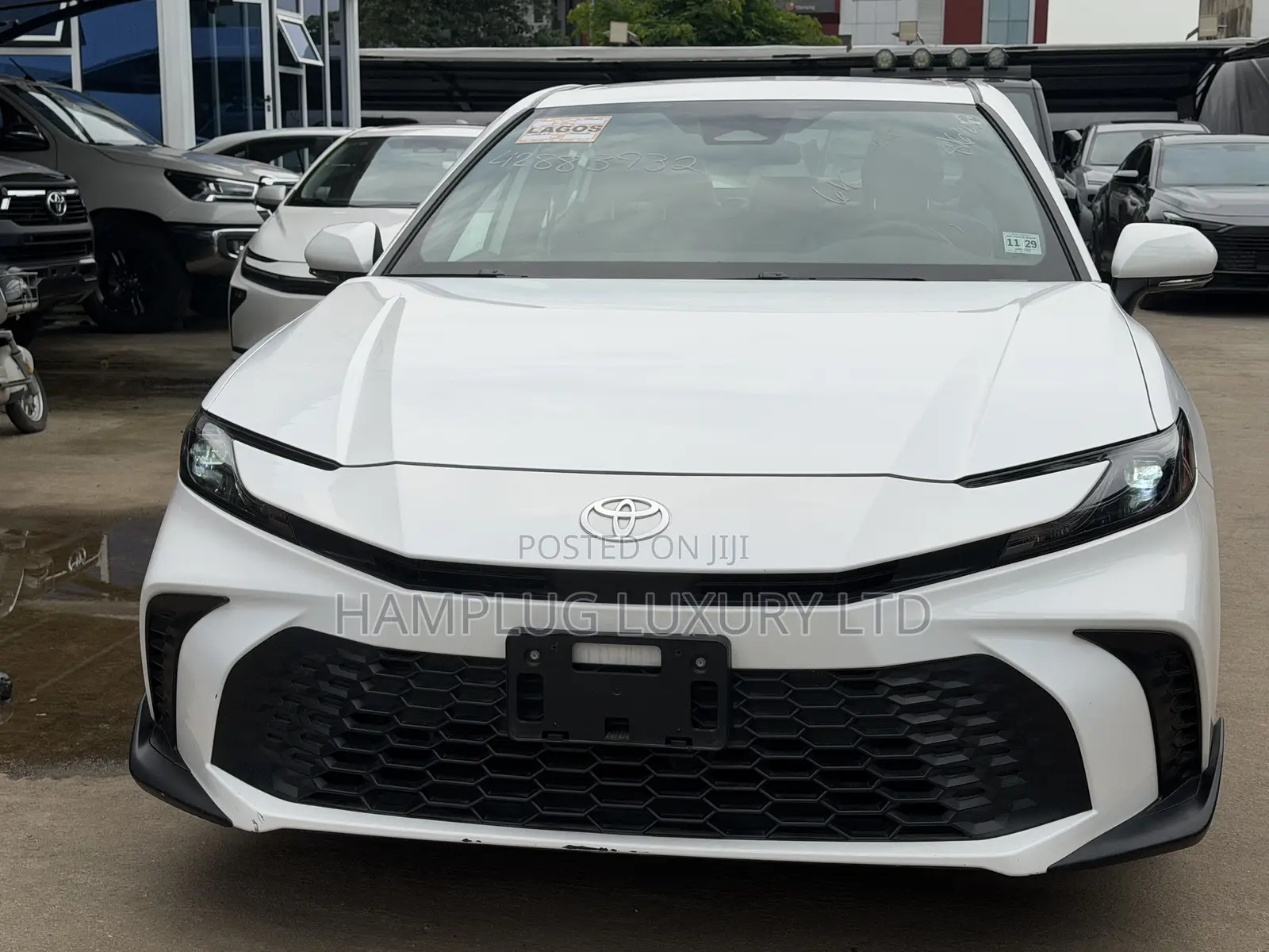 New Toyota Camry 2025 White