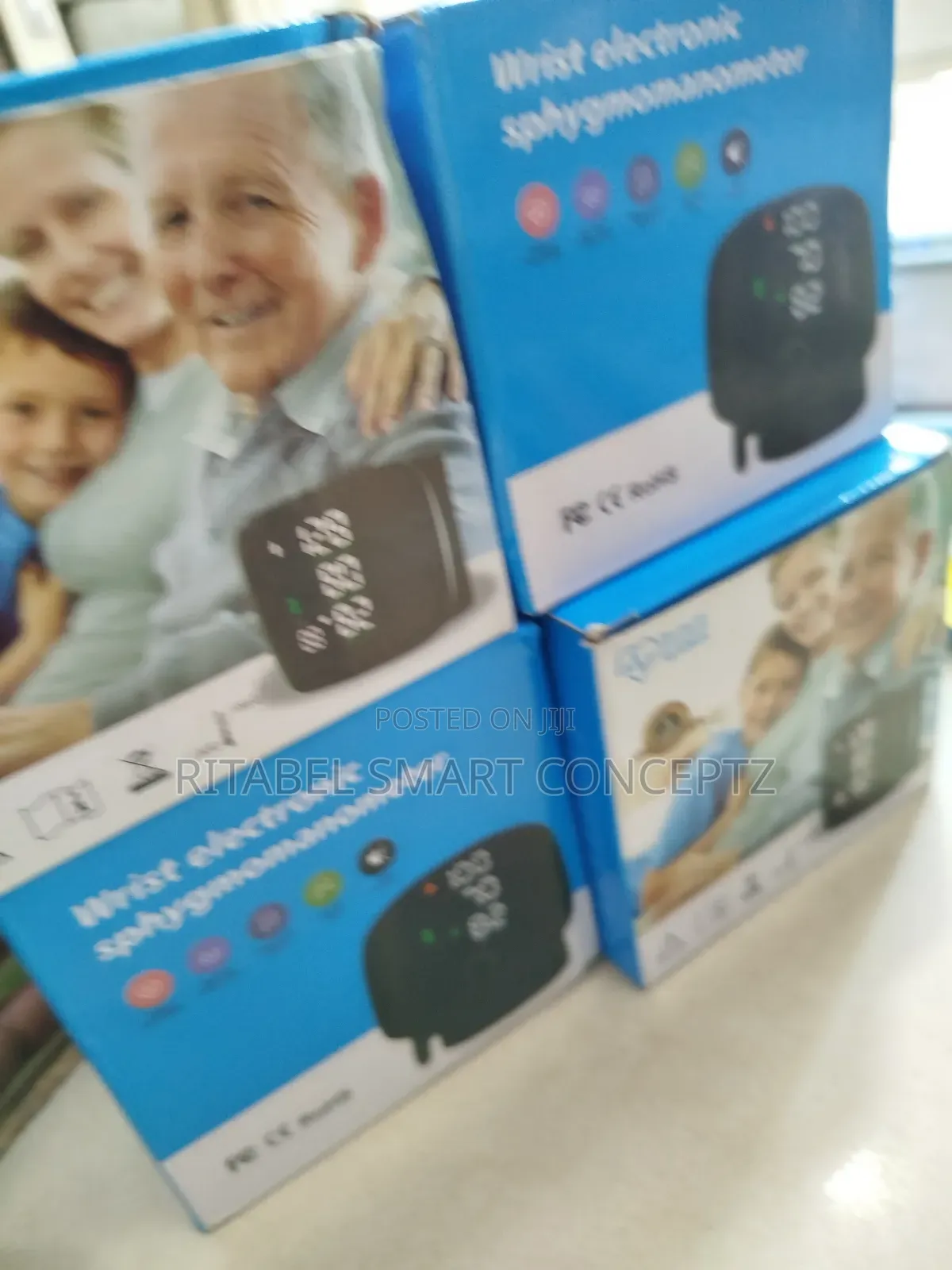 Wrist Rechargeable Blood Pressure Monitor
