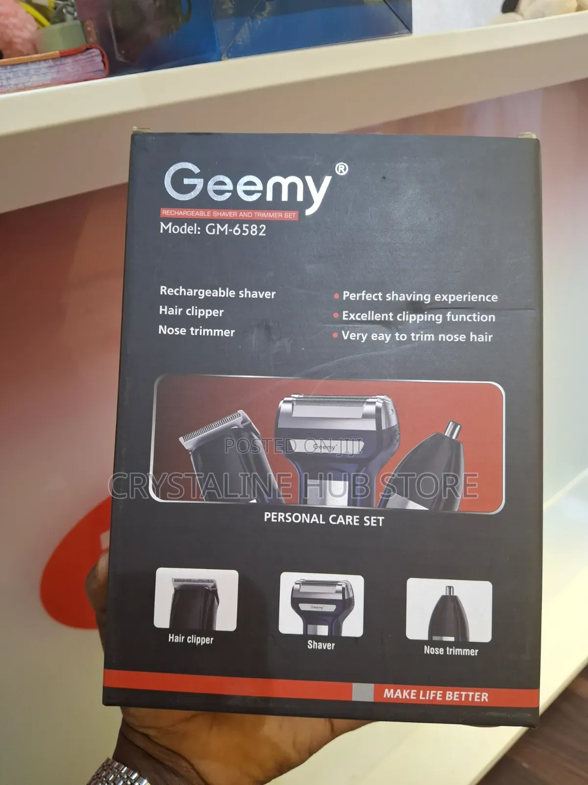 Geemy Rechargeable Clippers 3 in 1