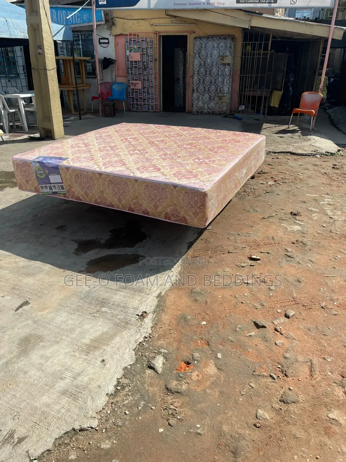 6x6 12 Semi Orthopedic Mattress