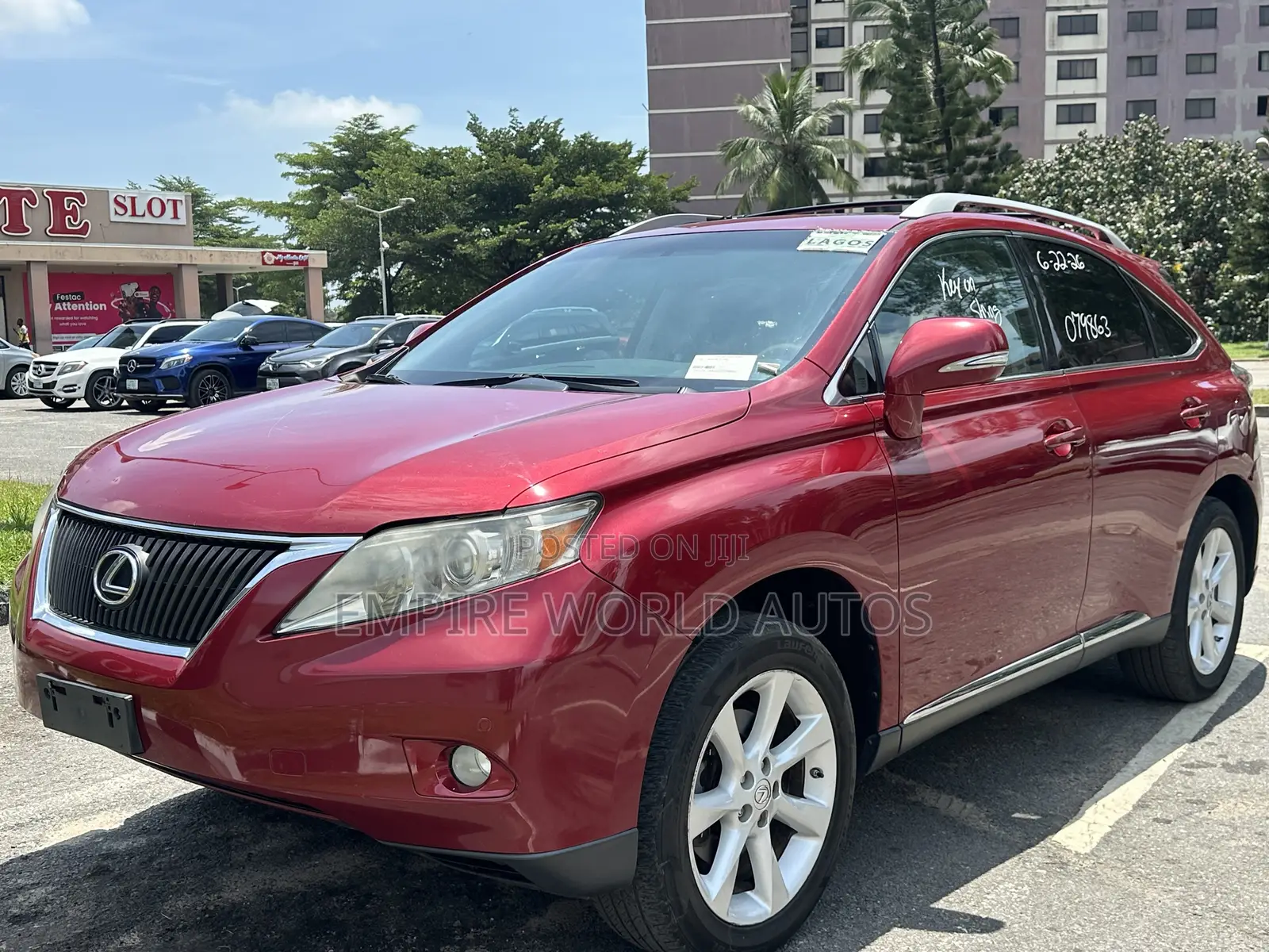 Lexus RX 2012 Red