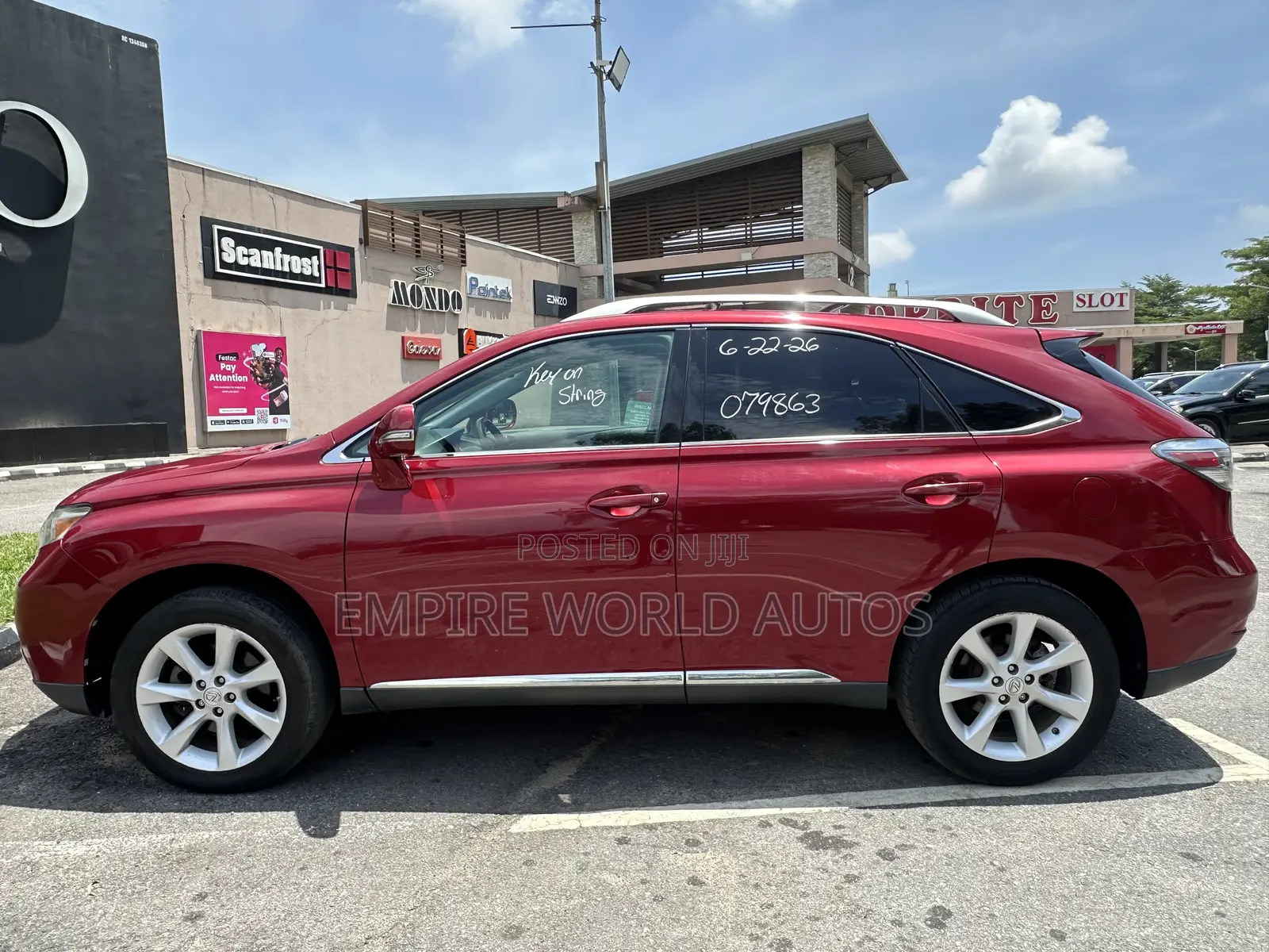 Lexus RX 2012 Red